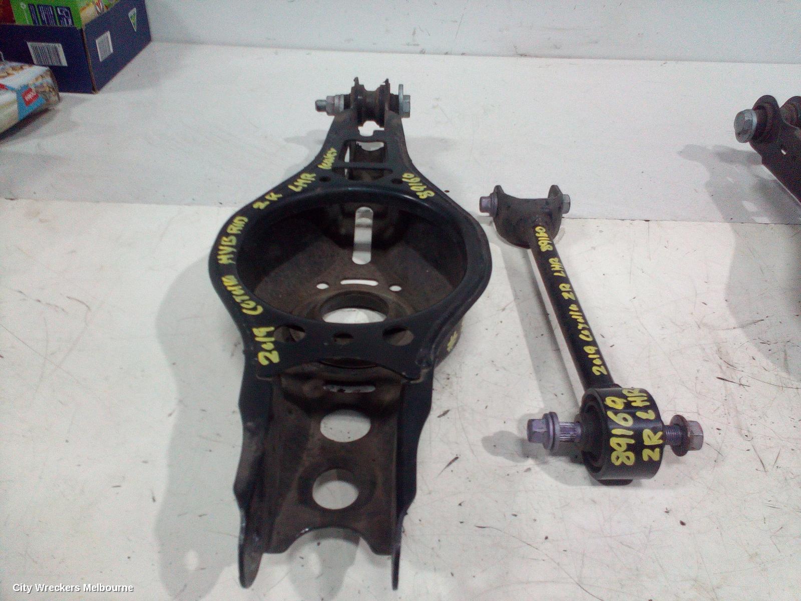 TOYOTA COROLLA LEFT REAR TRAILING ARM, LOWER CONTROL ARM-REAR, E210, 07/2018 ONWARDS