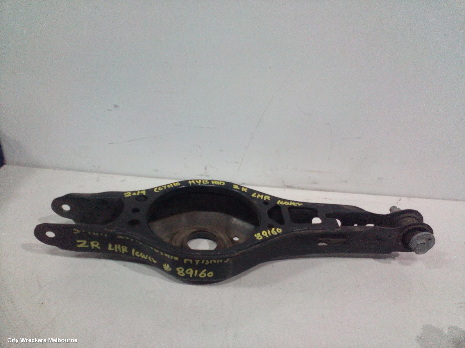 TOYOTA COROLLA LEFT REAR TRAILING ARM, LOWER CONTROL ARM-REAR, E210, 07/2018 ONWARDS