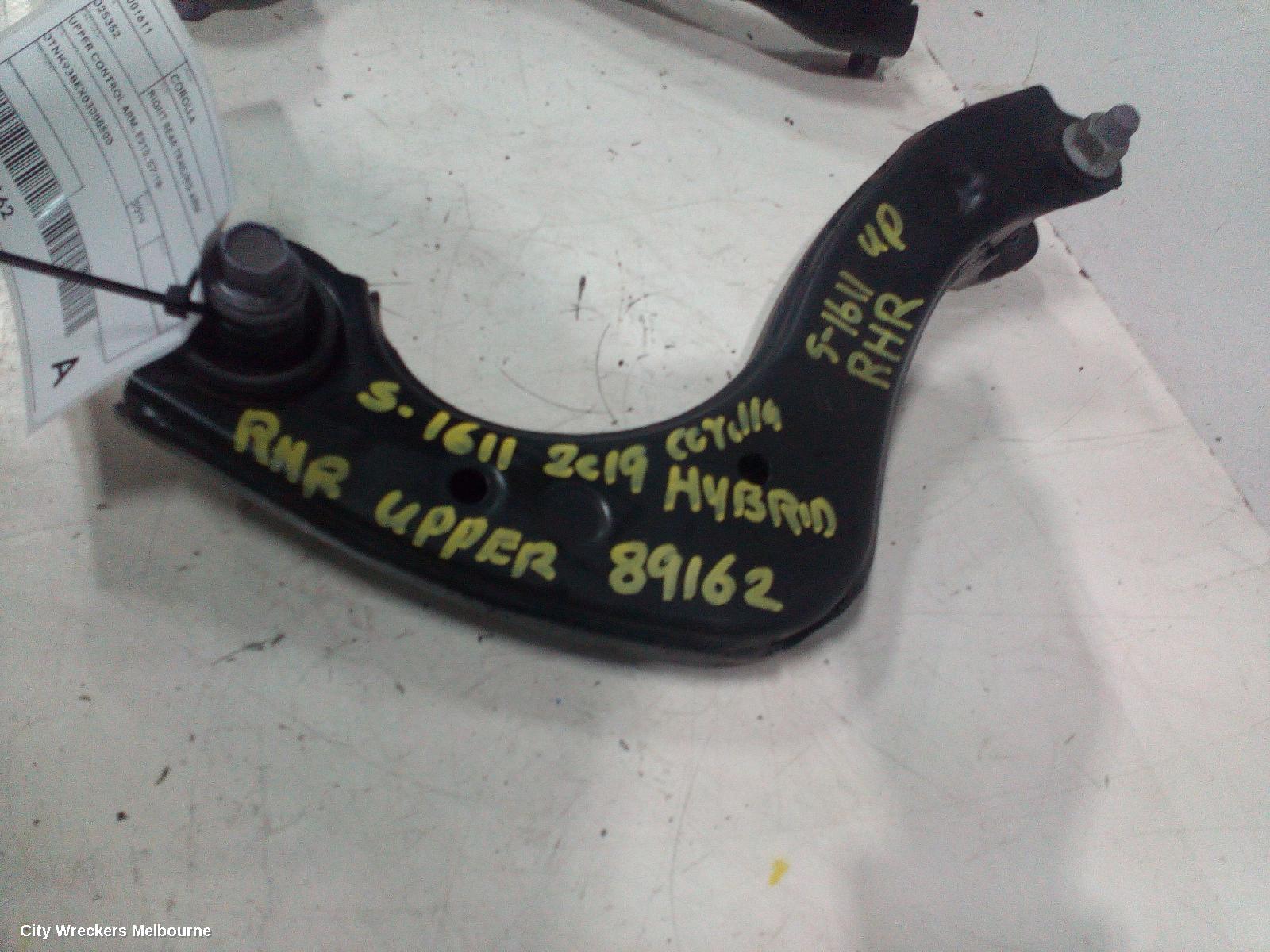 TOYOTA COROLLA RIGHT REAR TRAILING ARM, UPPER CONTROL ARM, E210, 07/2018 ONWARDS