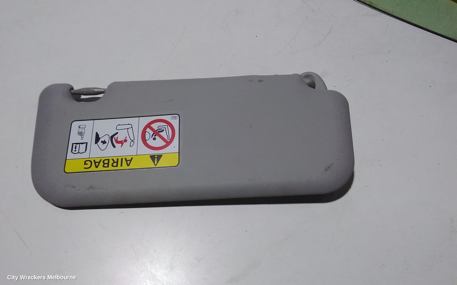 TOYOTA COROLLA SUNVISOR, ZRE182R/ZWE186R, LH SIDE, 10/2012 - 06/2018