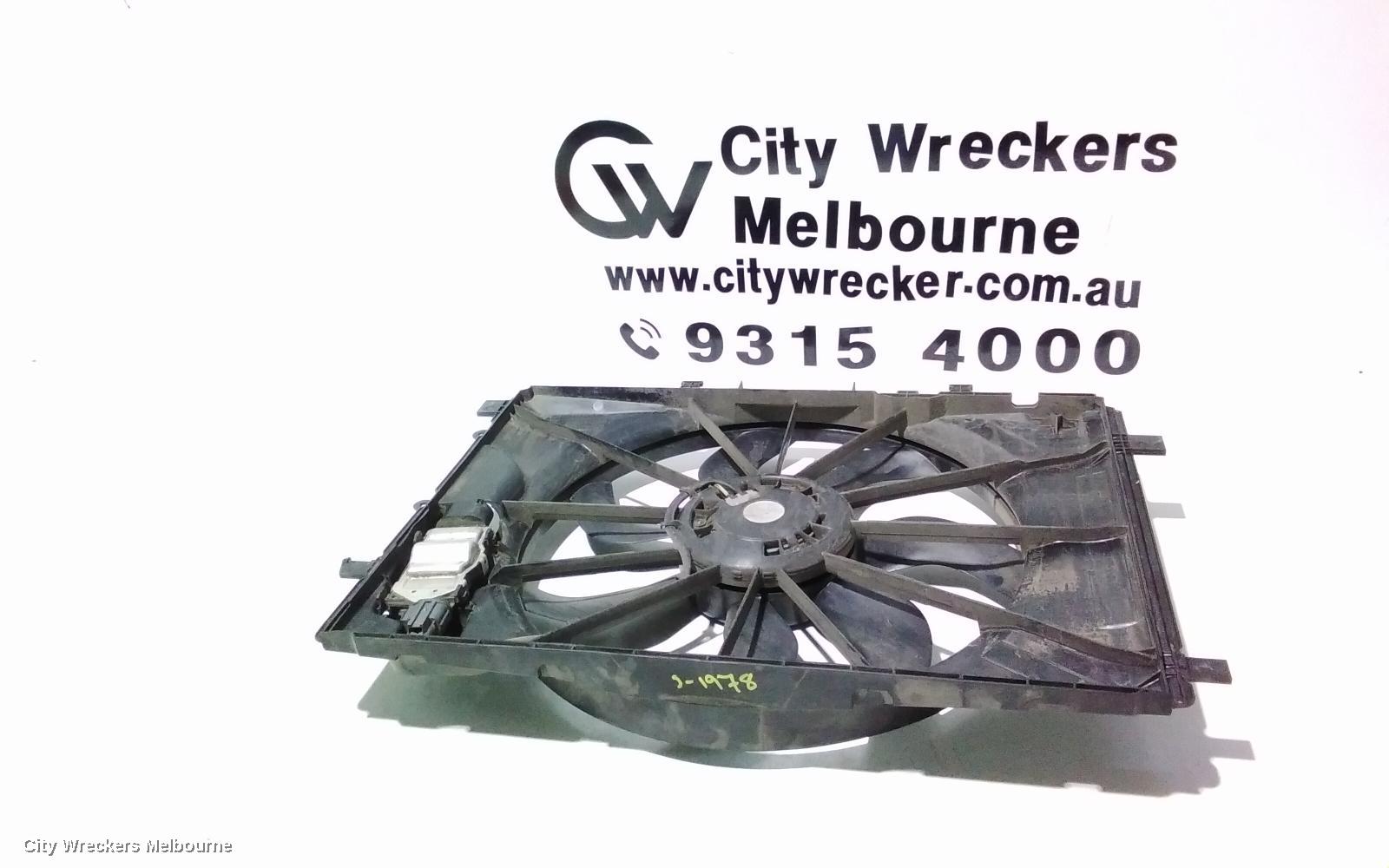 MERCEDES CLA CLASS FAN, SINGLE FAN ASSY, 2.0, PETROL, NON AMG, C117/X117, 02/2014 - 01/2019