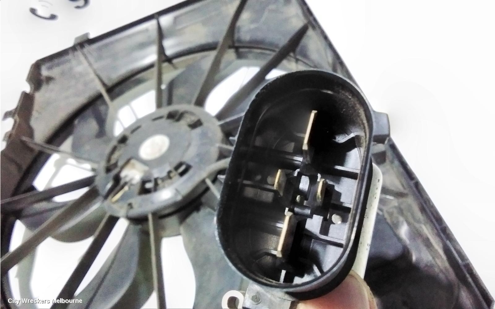 MERCEDES CLA CLASS FAN, SINGLE FAN ASSY, 2.0, PETROL, NON AMG, C117/X117, 02/2014 - 01/2019