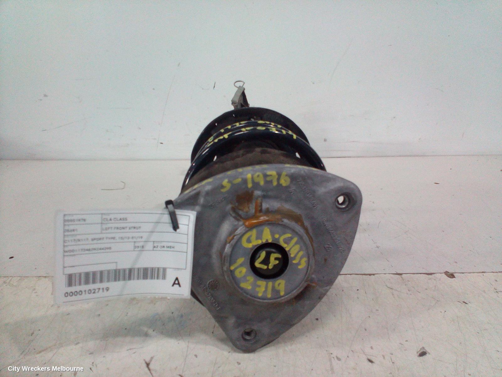 MERCEDES CLA CLASS LEFT FRONT STRUT, C117/X117, SPORT TYPE, 10/2013 - 01/2019