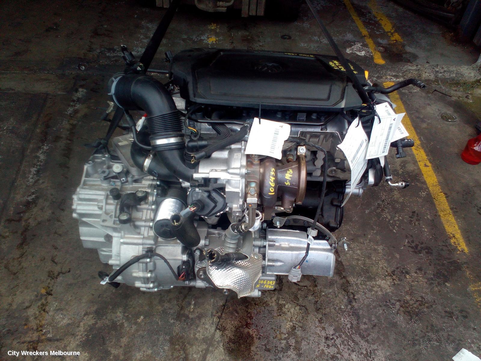 VOLKSWAGEN T-ROC ENGINE, PETROL, 2.0, TURBO, CZPB CODE, A1, 03/2020 ONWARDS