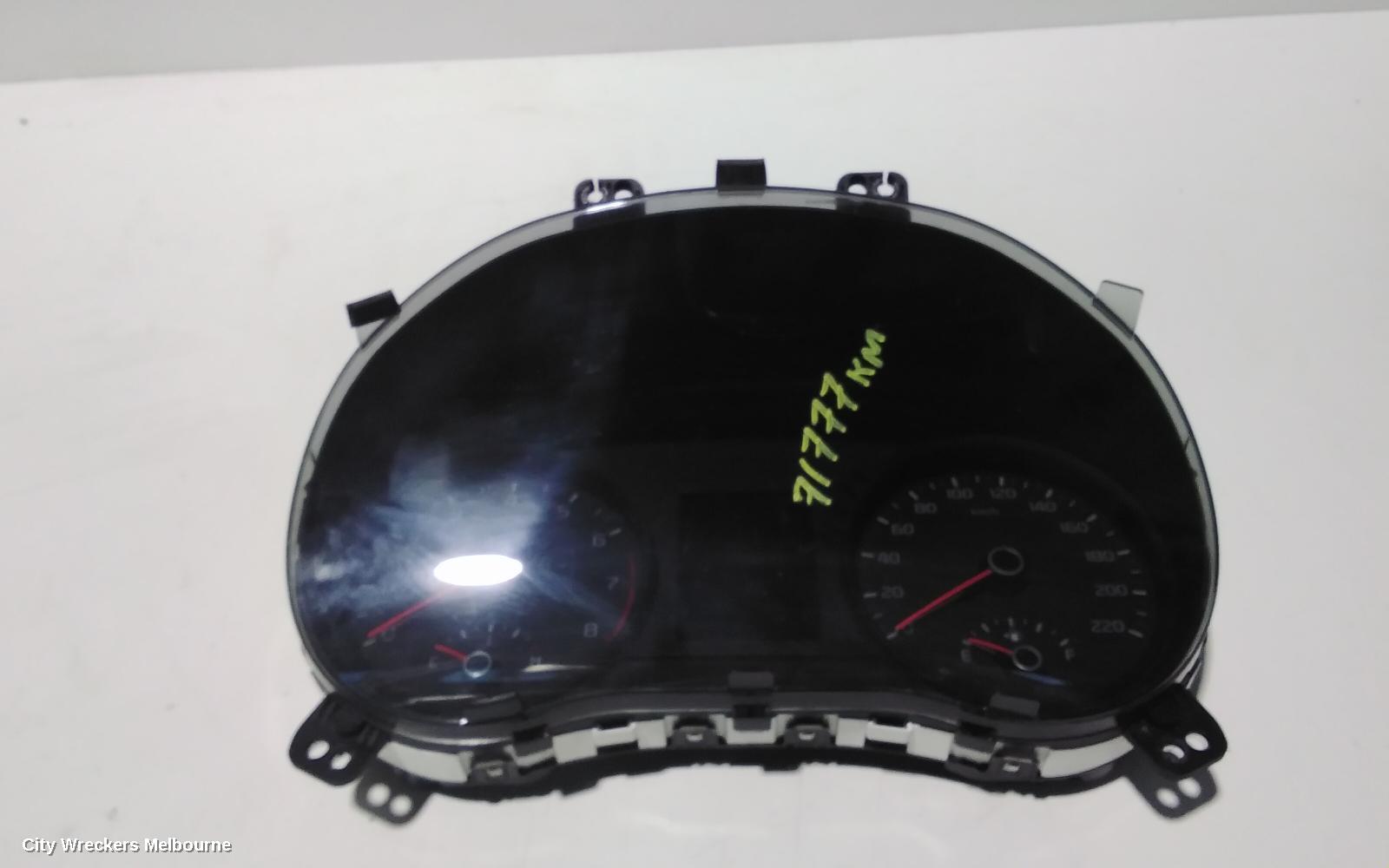 KIA RIO INSTRUMENT CLUSTER, AUTO T/M, S/SI/SLI/SPORT, YB, 12/2016 - 06/2020