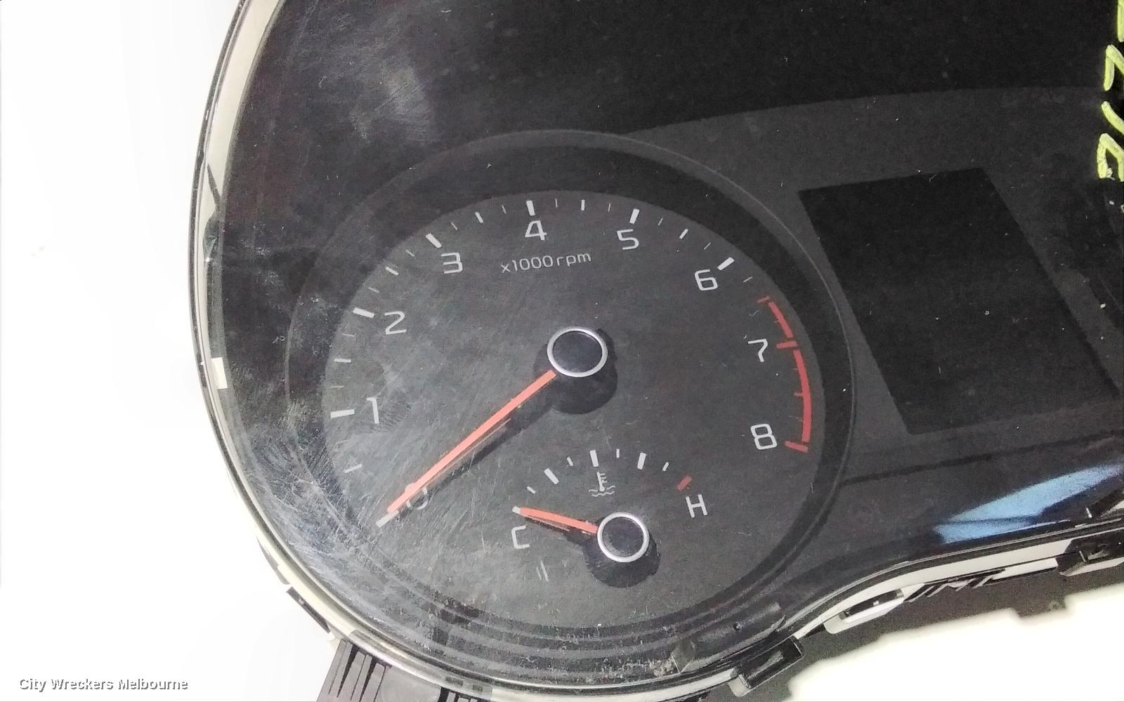 KIA RIO INSTRUMENT CLUSTER, AUTO T/M, S/SI/SLI/SPORT, YB, 12/2016 - 06/2020