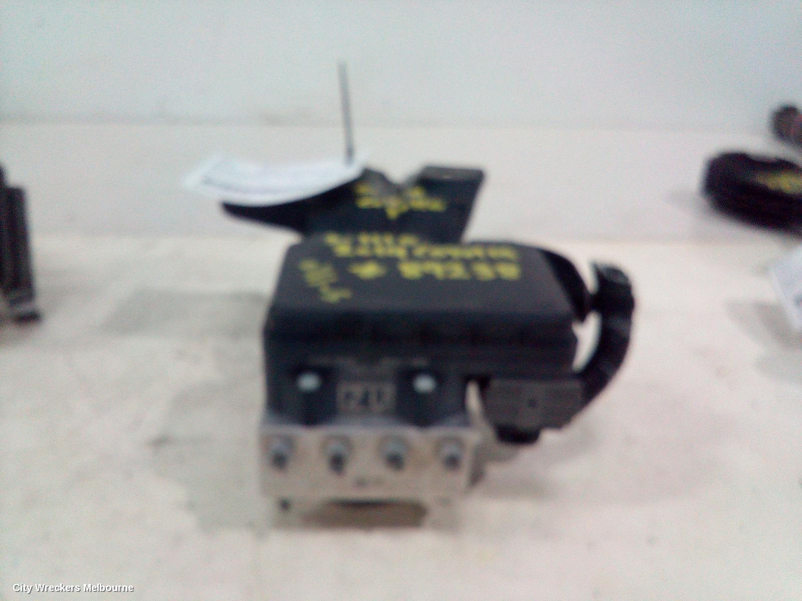TOYOTA COROLLA ABS PUMP/MODULATOR, ZRE182R, HATCH, NON HYBRID, AUTO T/M, 10/2012 - 03/2015