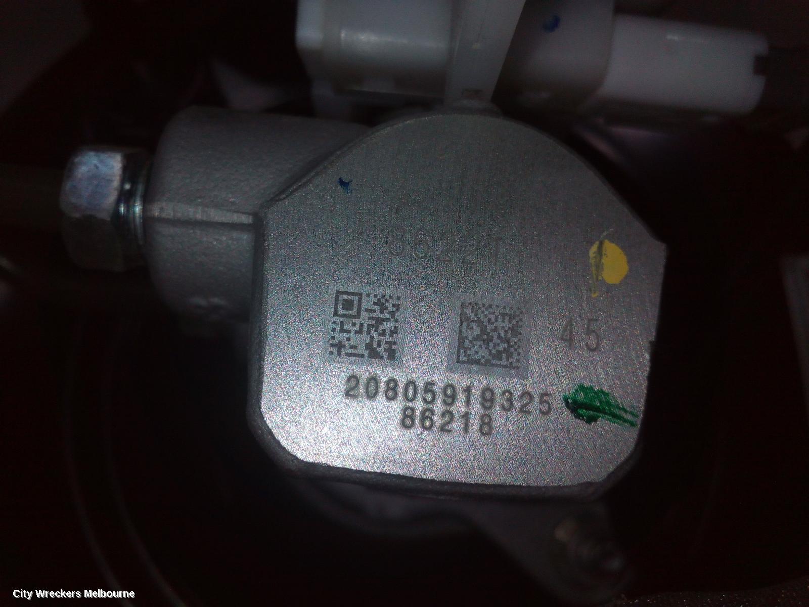 HOLDEN COLORADO BRAKE BOOSTER, RG/RG 7, AUTO T/M, 01/2012 - 12/2020