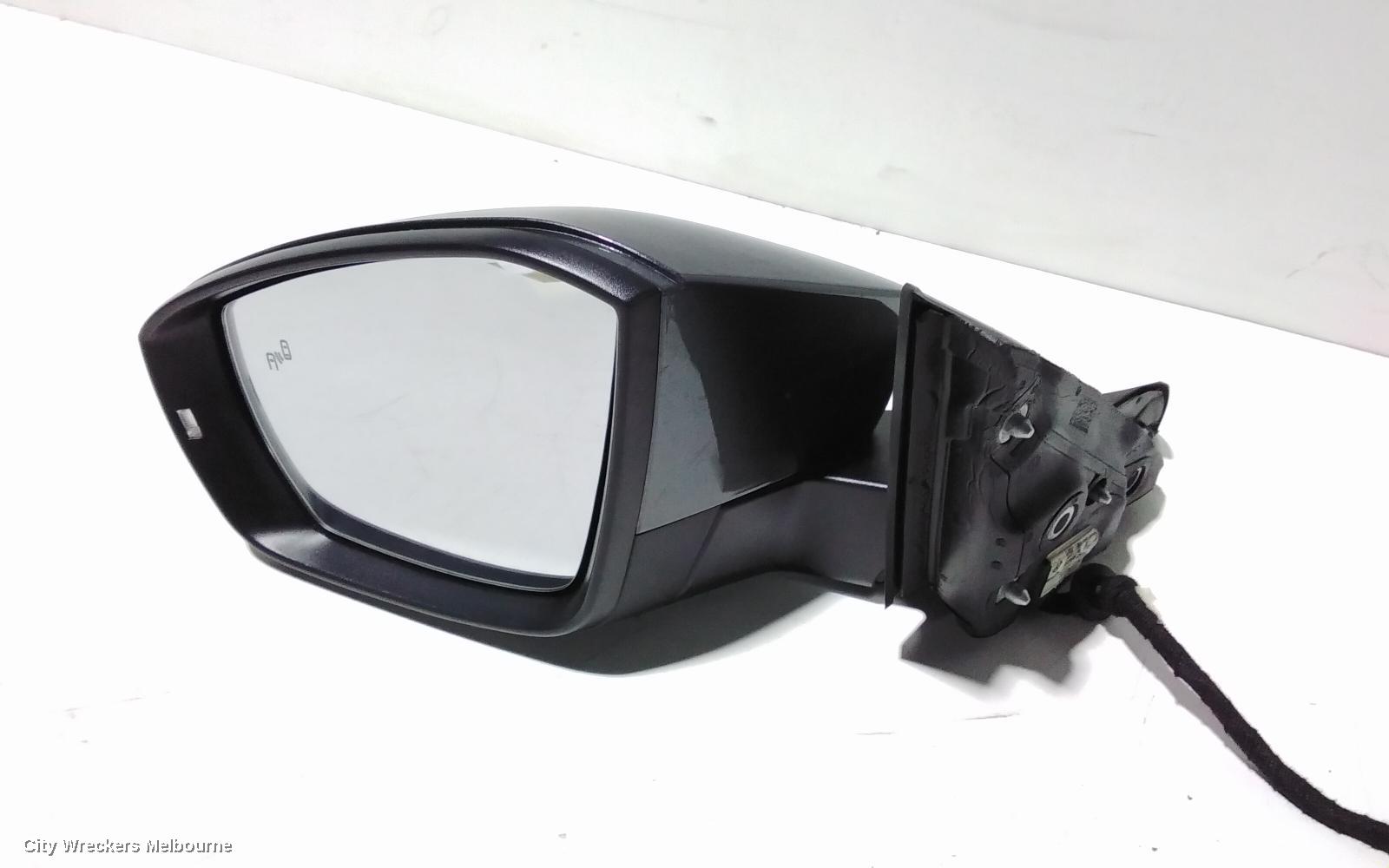 VOLKSWAGEN T-ROC LEFT DOOR MIRROR, A1, POWER FOLD & HEATED TYPE, W/ BLIND SPOT TYPE, COLOUR CODED, 03/2020 - 07/2022