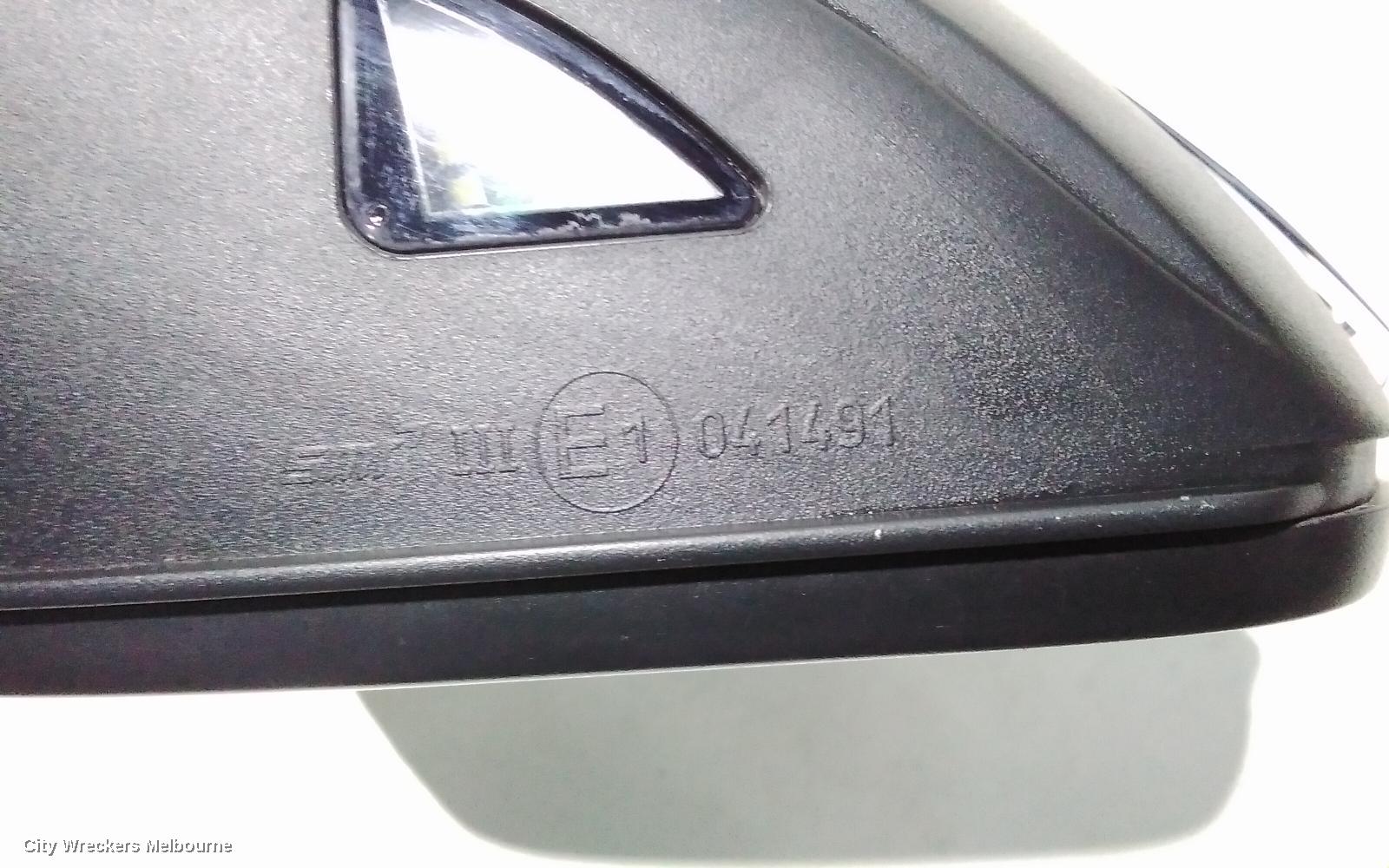 VOLKSWAGEN T-ROC LEFT DOOR MIRROR, A1, POWER FOLD & HEATED TYPE, W/ BLIND SPOT TYPE, COLOUR CODED, 03/2020 - 07/2022