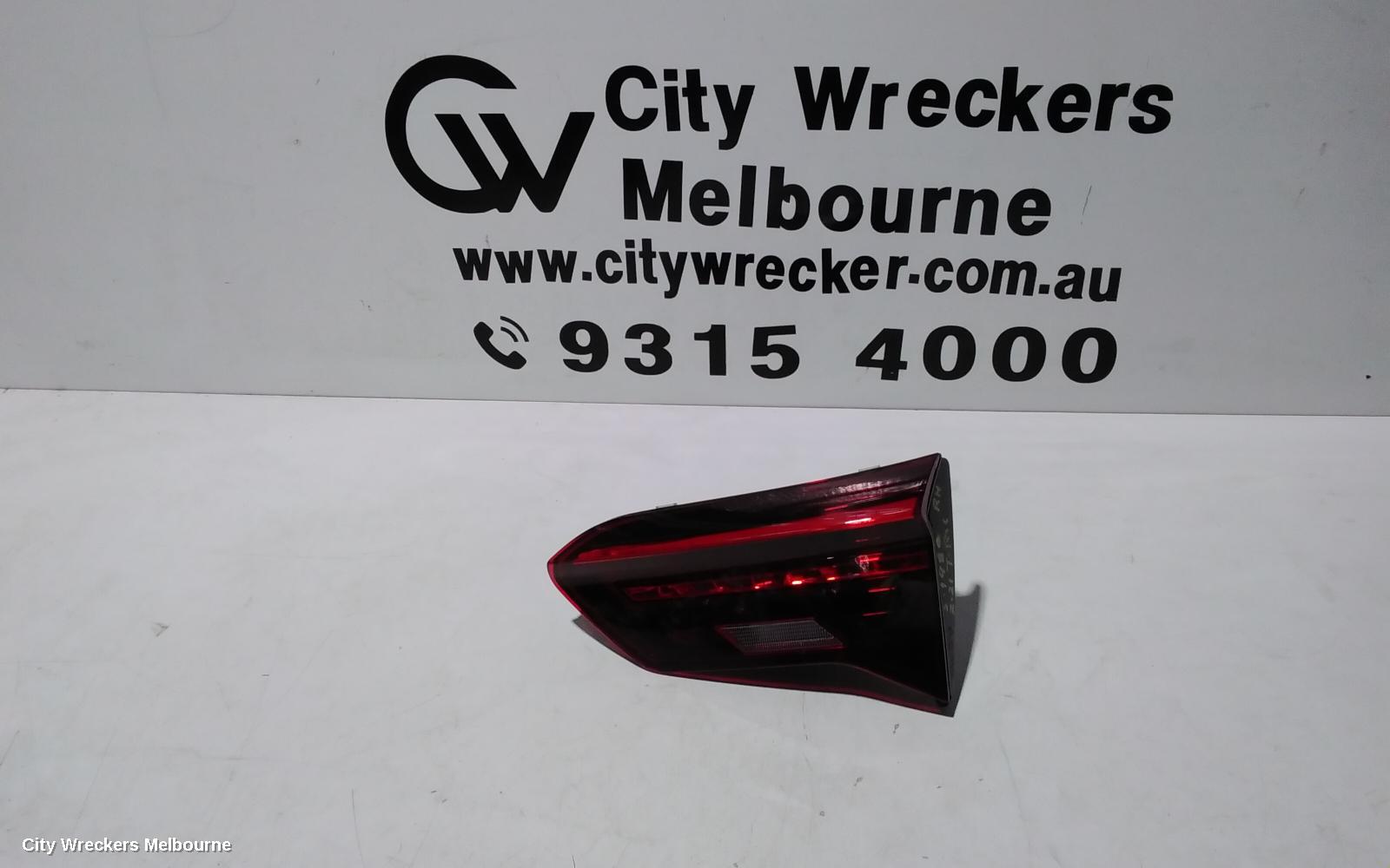 VOLKSWAGEN T-ROC REAR GARNISH, TAILGATE LAMP (RH SIDE), BLACK INSERT TYPE, A1, 03/2020 ONWARDS