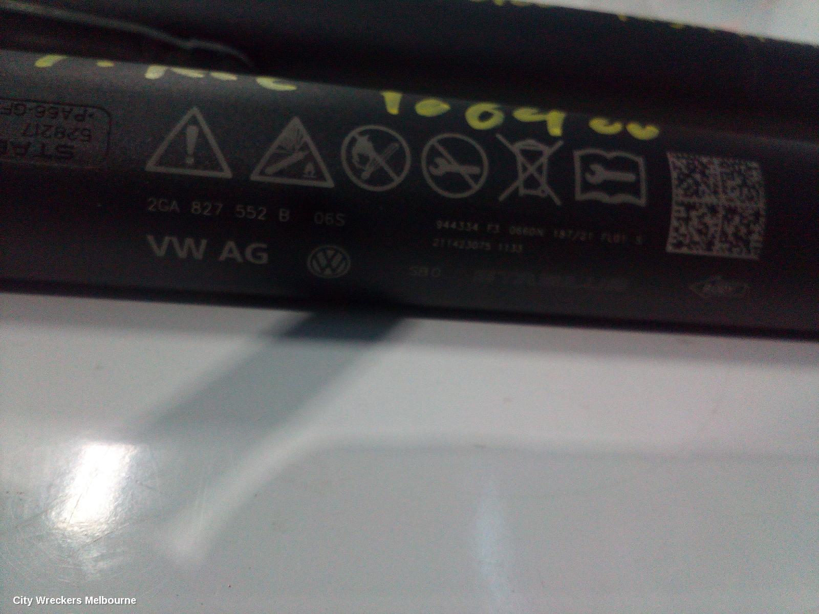 VOLKSWAGEN T-ROC HATCH STRUT, A1, TAILGATE STRUTS (PAIR), W/ POWER TYPE, 03/2020 ONWARDS