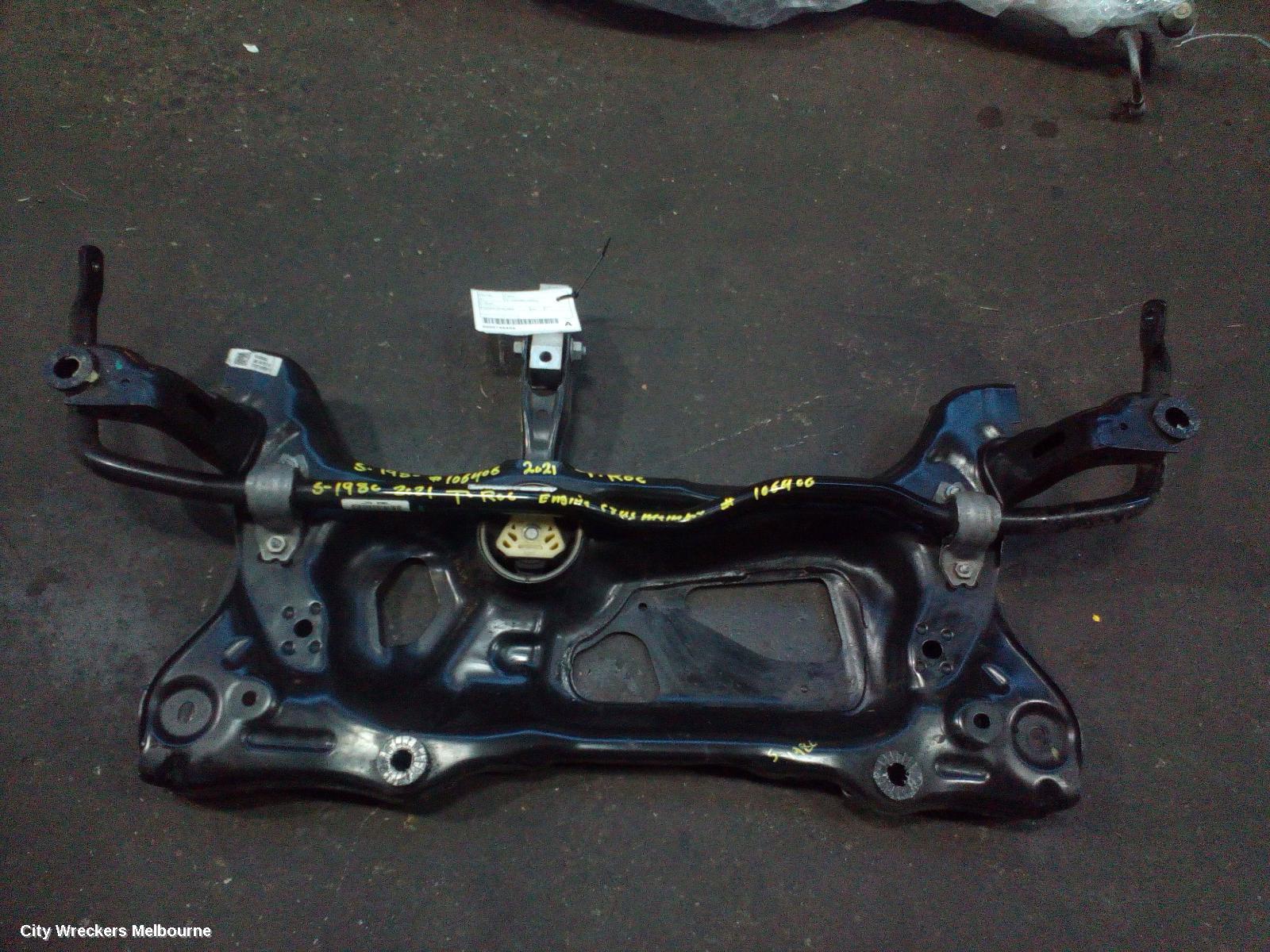 VOLKSWAGEN T-ROC FRT XMEMBER/CRADLE, A1, CROSSMEMBER, 03/2020 ONWARDS