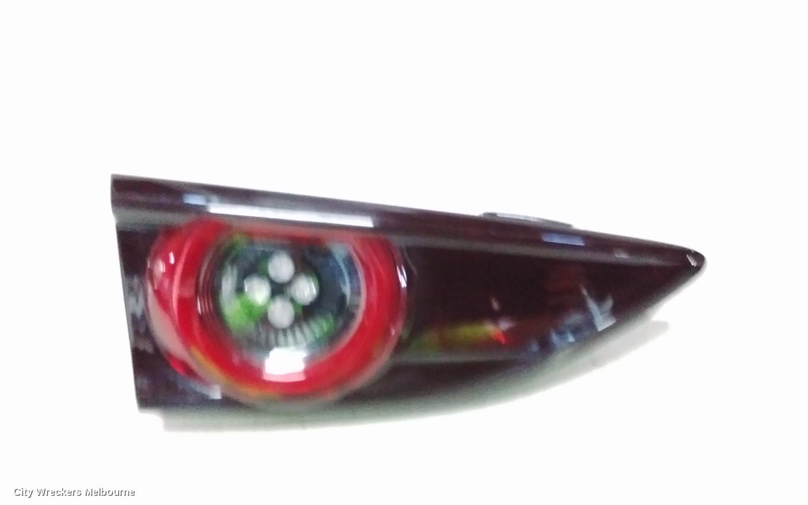 MAZDA 3 REAR GARNISH, TAILGATE LAMP (LH SIDE), BP, HATCH, PURE/EVOLVE/TOURING/GT, 03/2019 - 09/2021