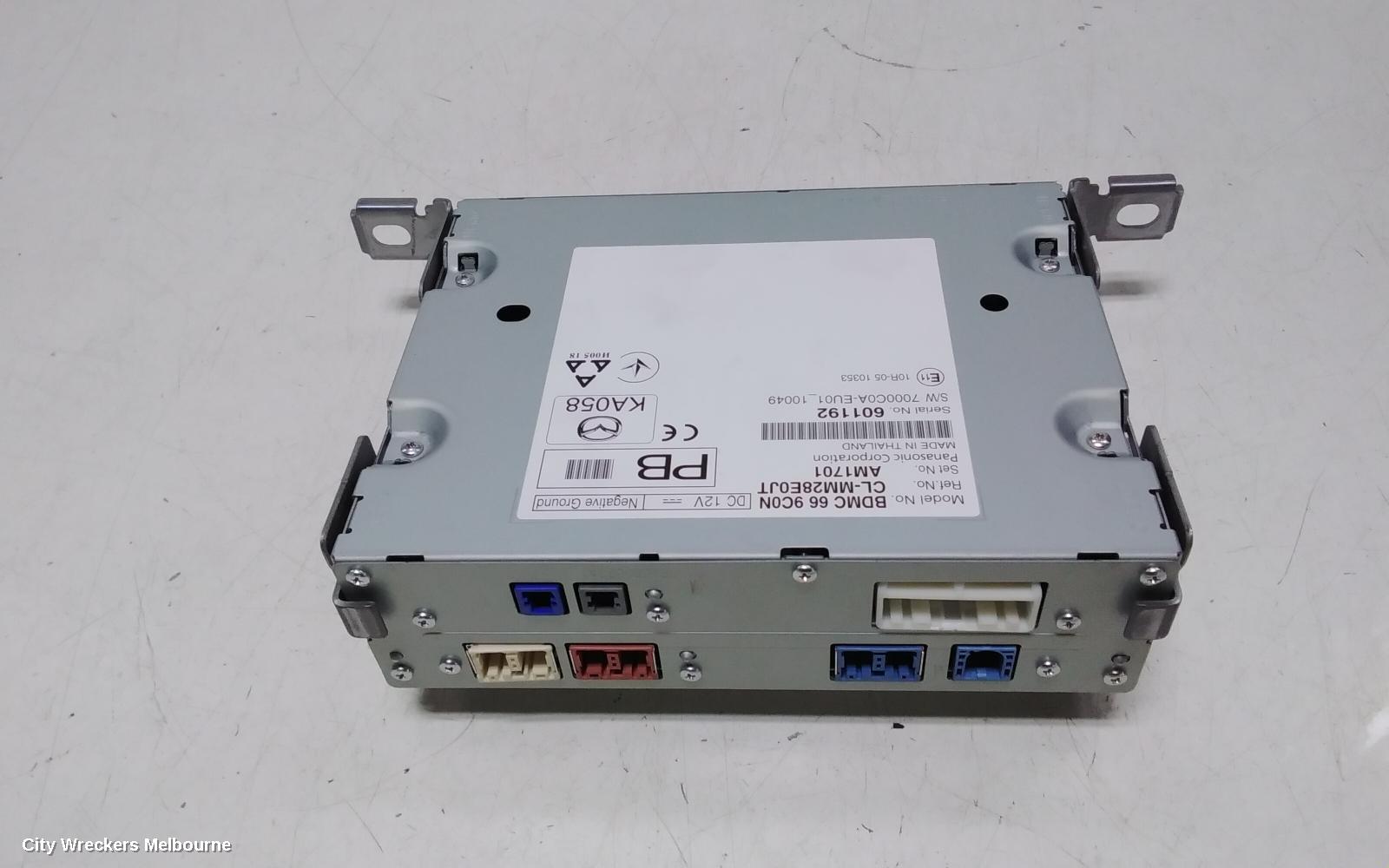 MAZDA 3 RADIO/CD/DVD/SAT/TV, DISPLAY UNIT, BP, 03/2019 ONWARDS