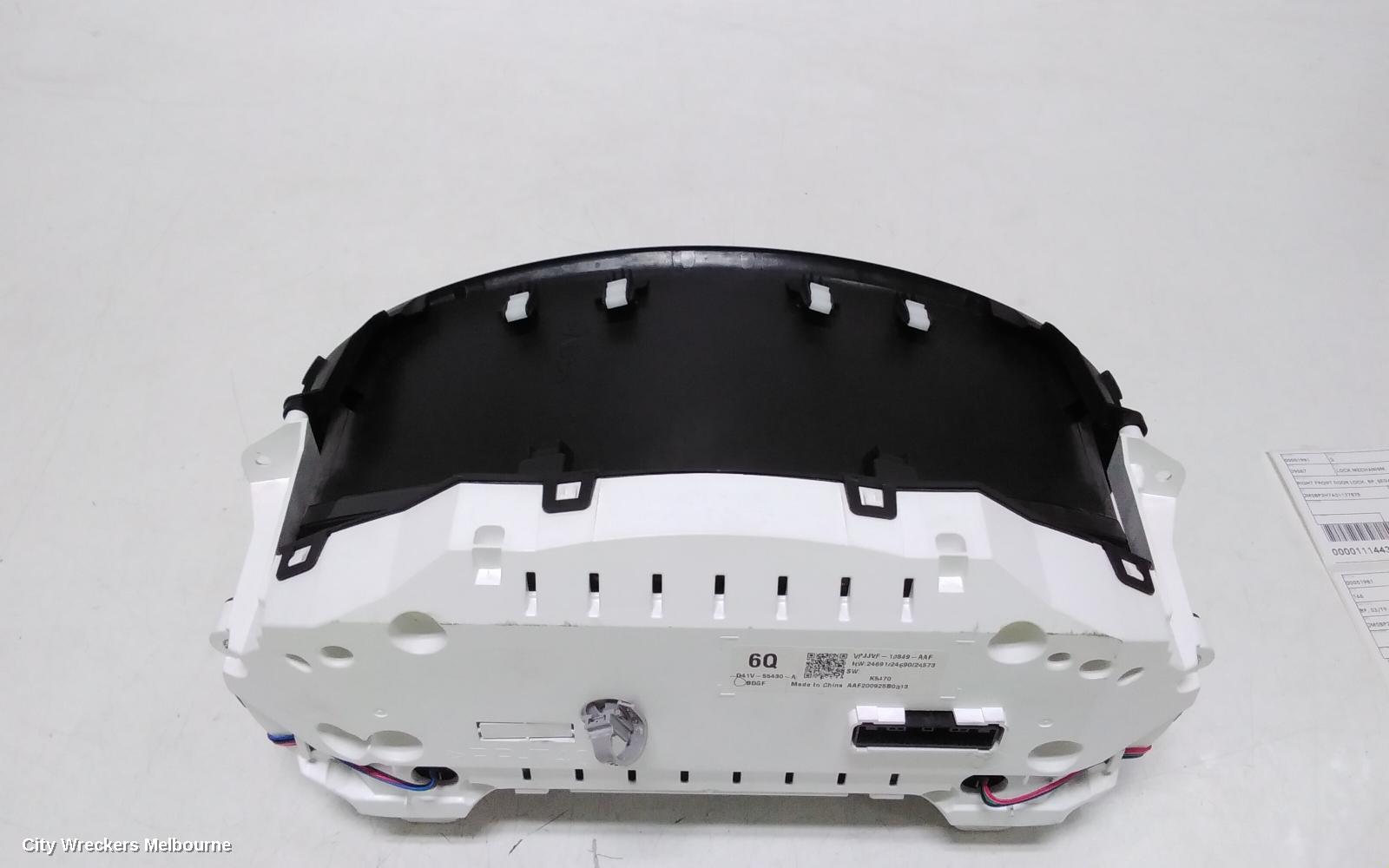 MAZDA 3 INSTRUMENT CLUSTER, INSTRUMENT CLUSTER, PETROL, AUTO T/M, BP, 03/2019 - 09/2021