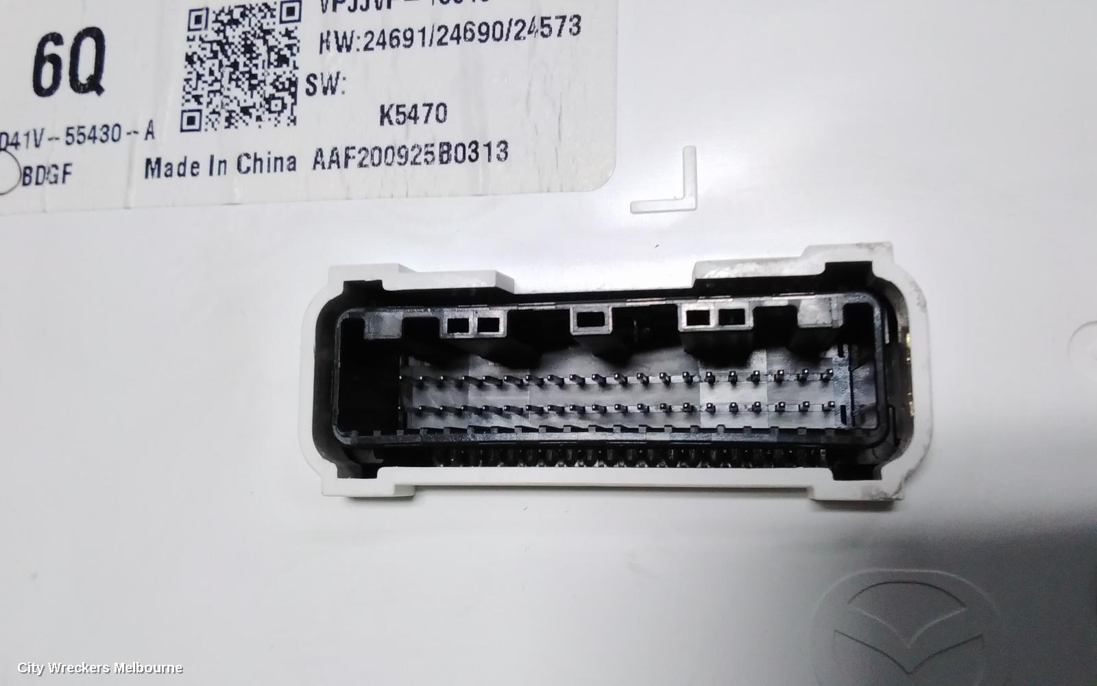 MAZDA 3 INSTRUMENT CLUSTER, INSTRUMENT CLUSTER, PETROL, AUTO T/M, BP, 03/2019 - 09/2021