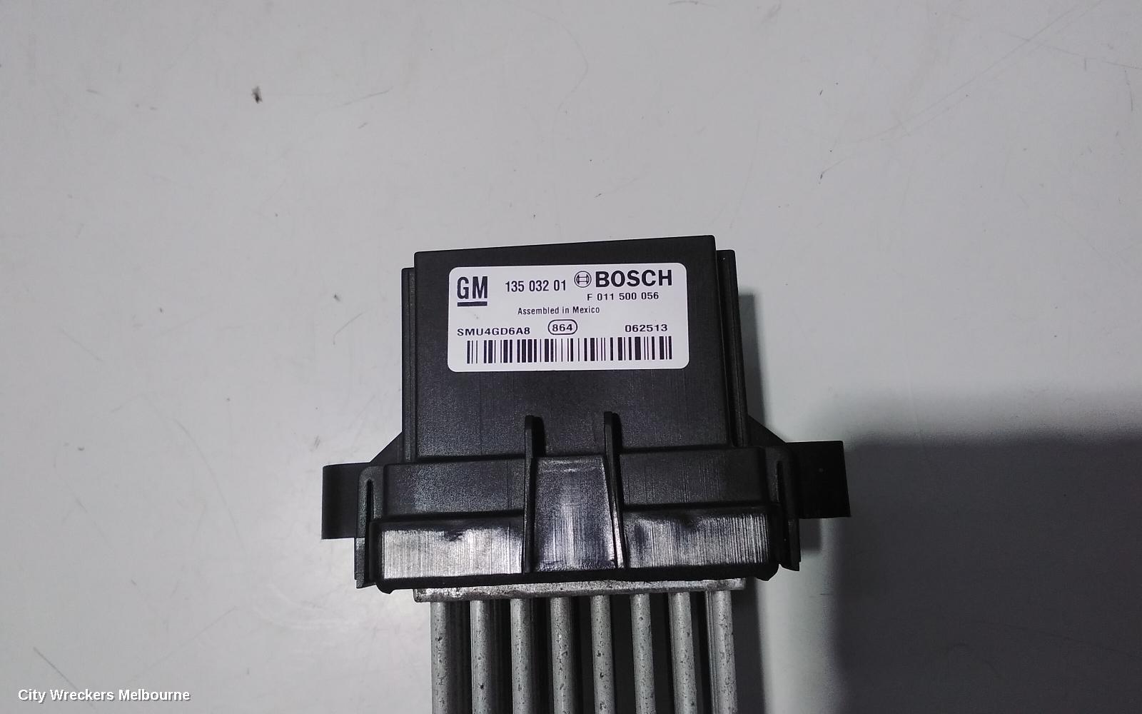 HOLDEN COMMODORE FAN SPEED RESISTOR, VF, CLIMATE CONTROL TYPE, 05/2013 - 12/2017