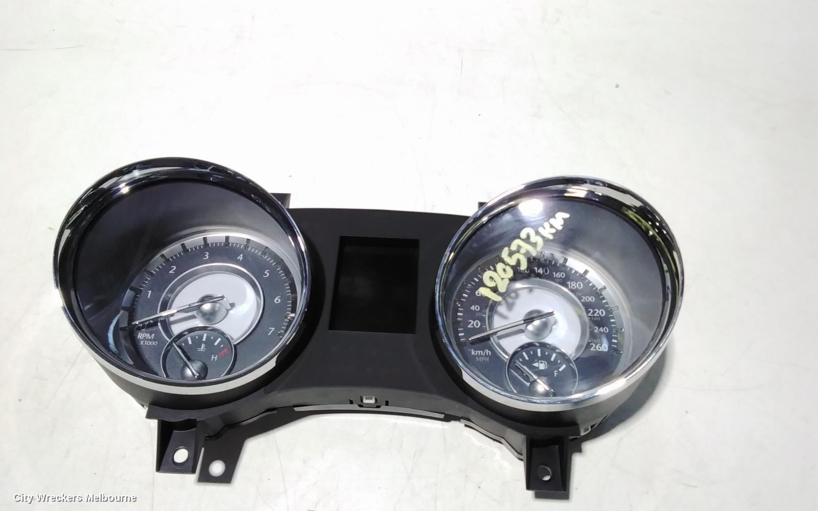 CHRYSLER 300C INSTRUMENT CLUSTER, PETROL, 3.6, LX2, 07/2012 - 12/2014