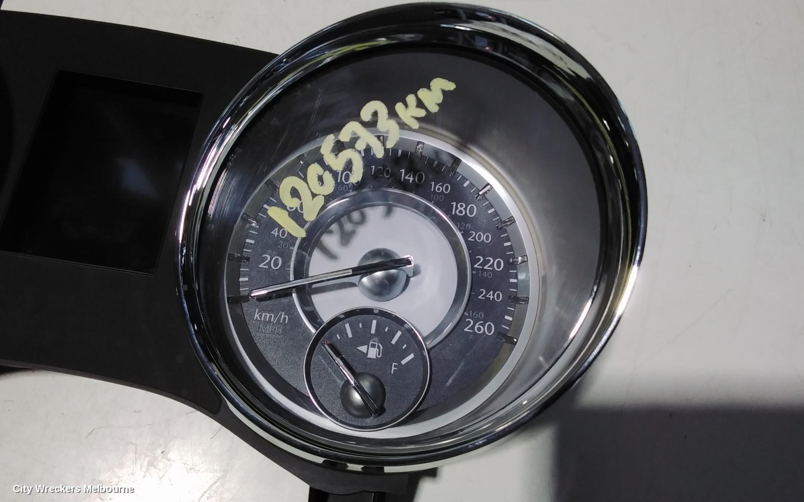 CHRYSLER 300C INSTRUMENT CLUSTER, PETROL, 3.6, LX2, 07/2012 - 12/2014