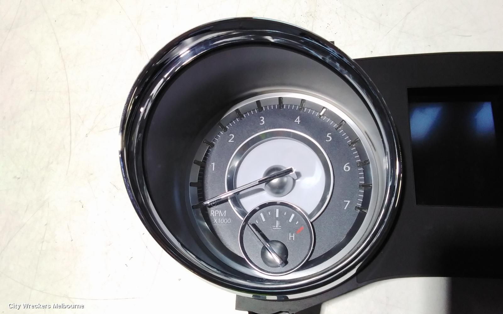 CHRYSLER 300C INSTRUMENT CLUSTER, PETROL, 3.6, LX2, 07/2012 - 12/2014