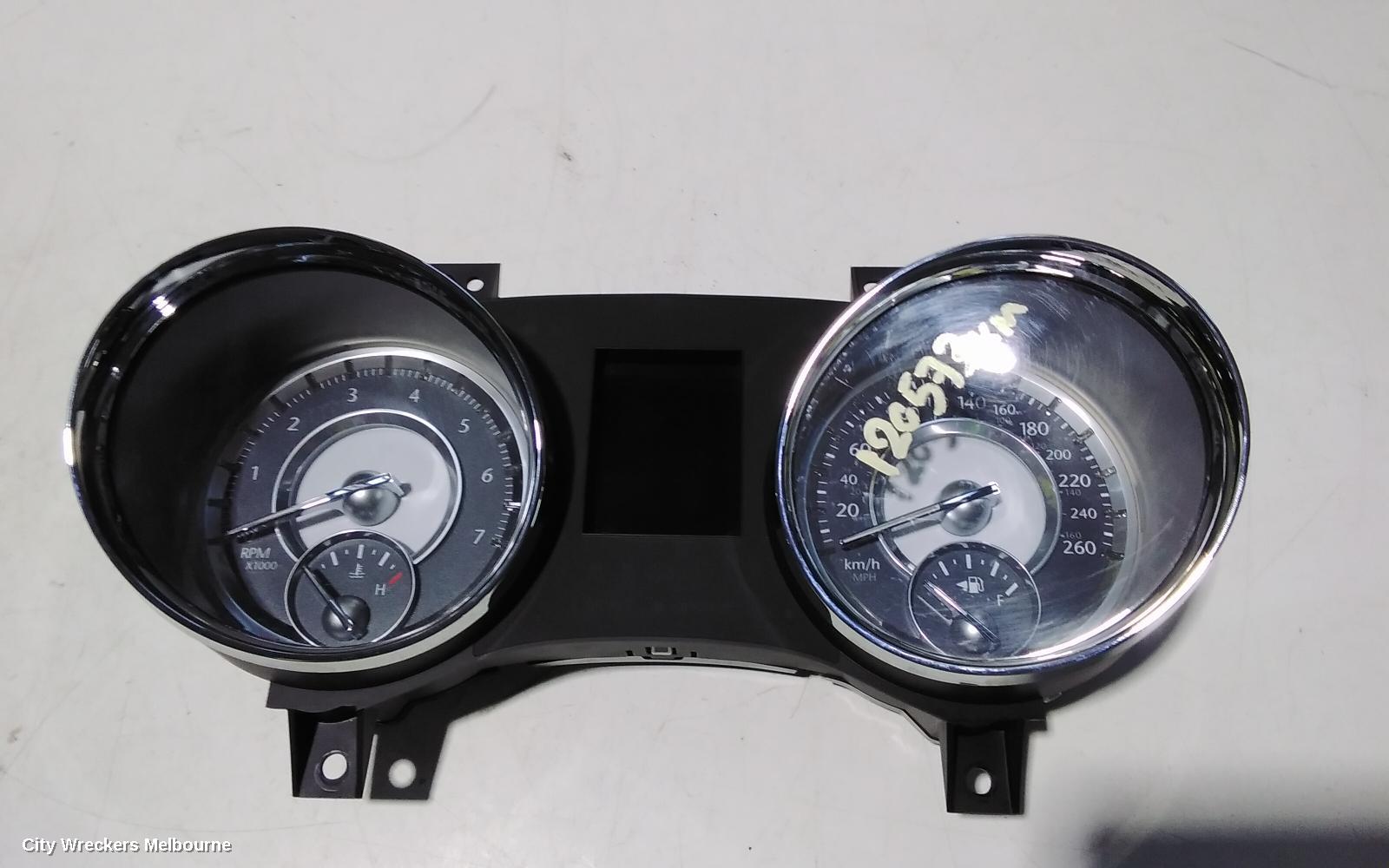 CHRYSLER 300C INSTRUMENT CLUSTER, PETROL, 3.6, LX2, 07/2012 - 12/2014