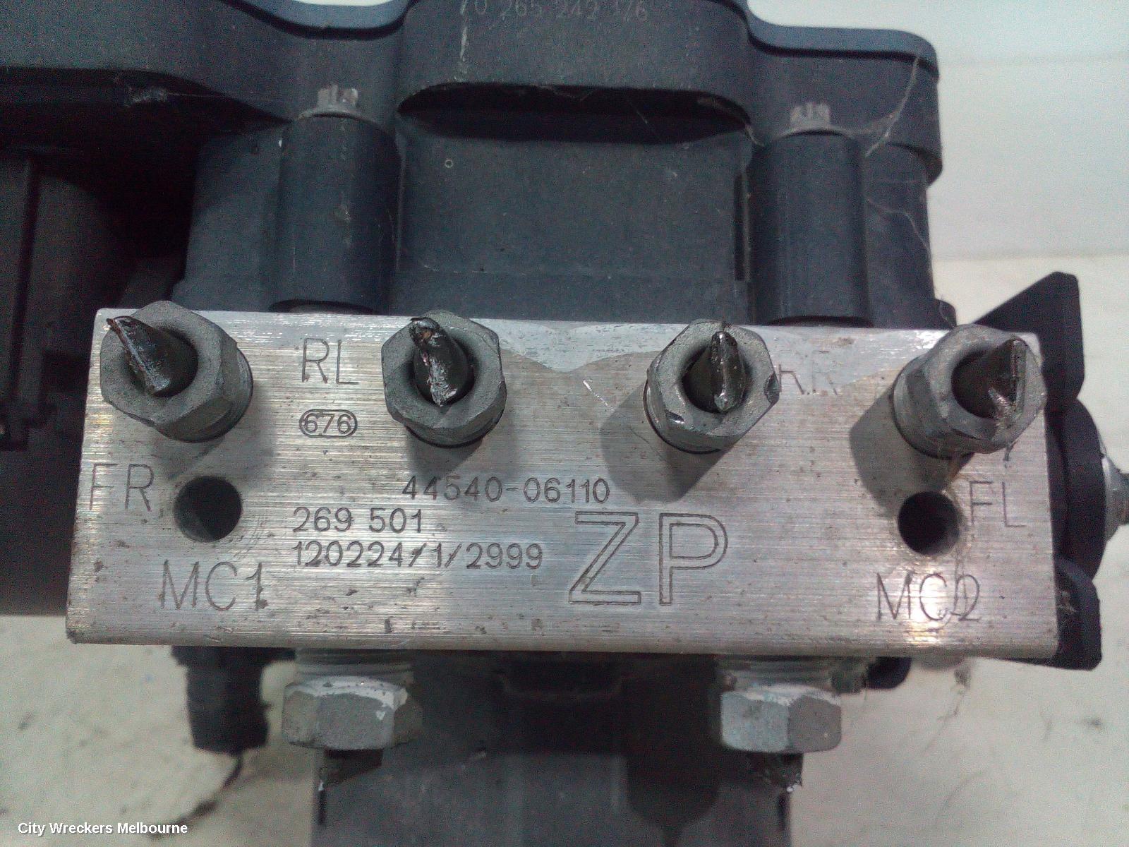TOYOTA CAMRY ABS PUMP/MODULATOR, ASV50, STANDARD (NON HYBRID), P/N 4454006110, 12/2011 - 05/2015