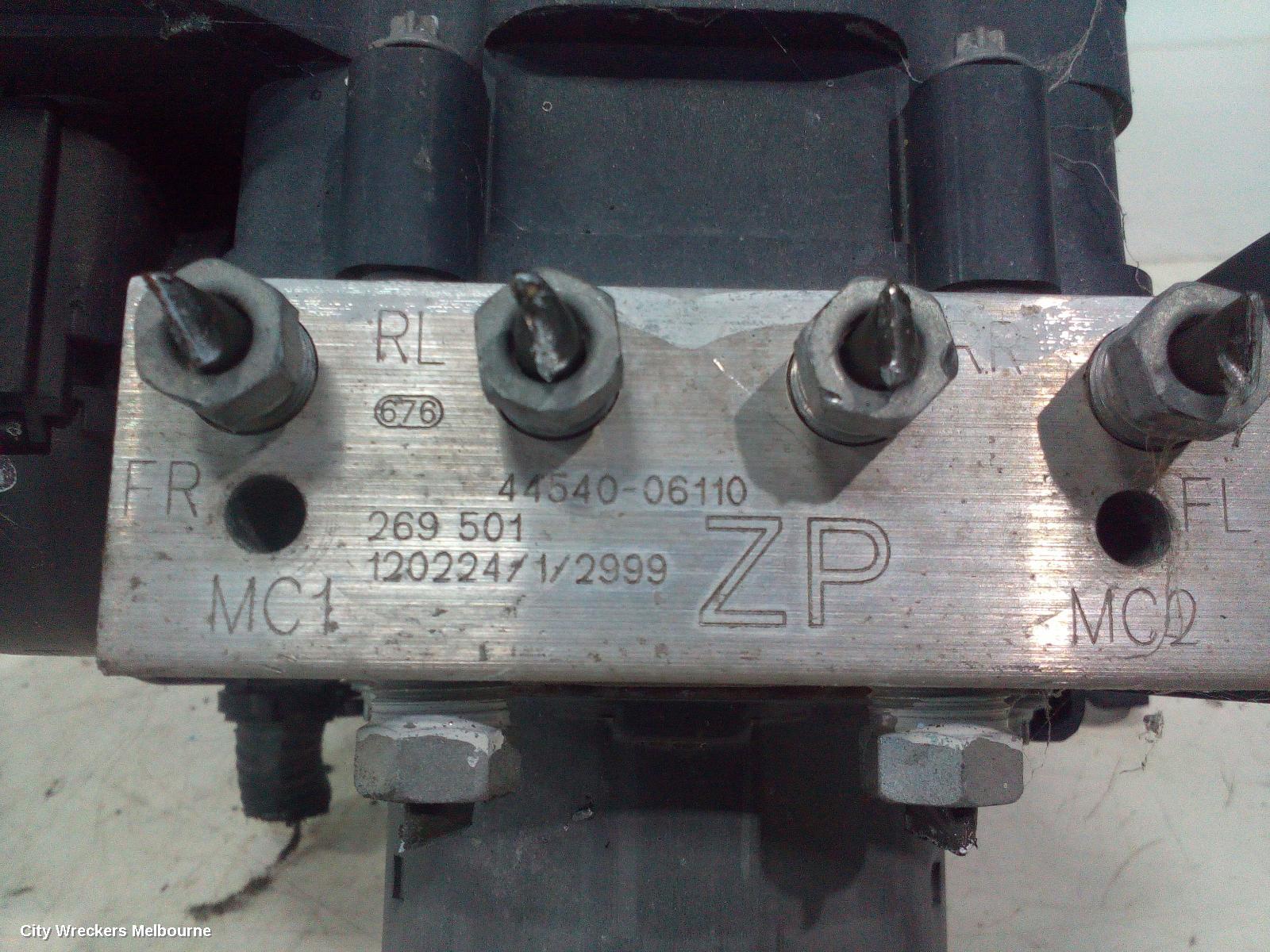 TOYOTA CAMRY ABS PUMP/MODULATOR, ASV50, STANDARD (NON HYBRID), P/N 4454006110, 12/2011 - 05/2015