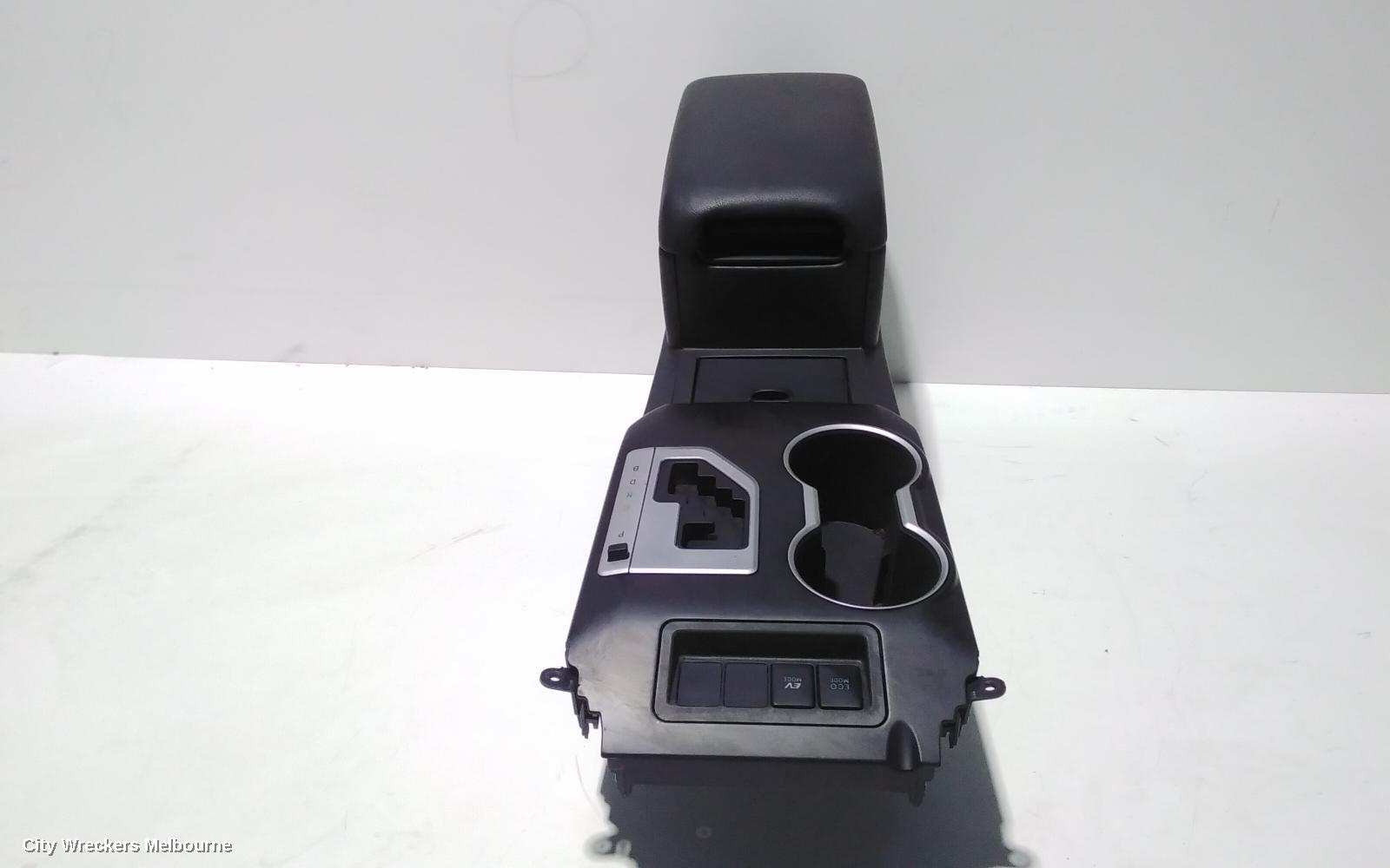 TOYOTA CAMRY CONSOLE, ASV50/AVV50, BLACK TRIM TYPE, 12/2011 - 10/2017