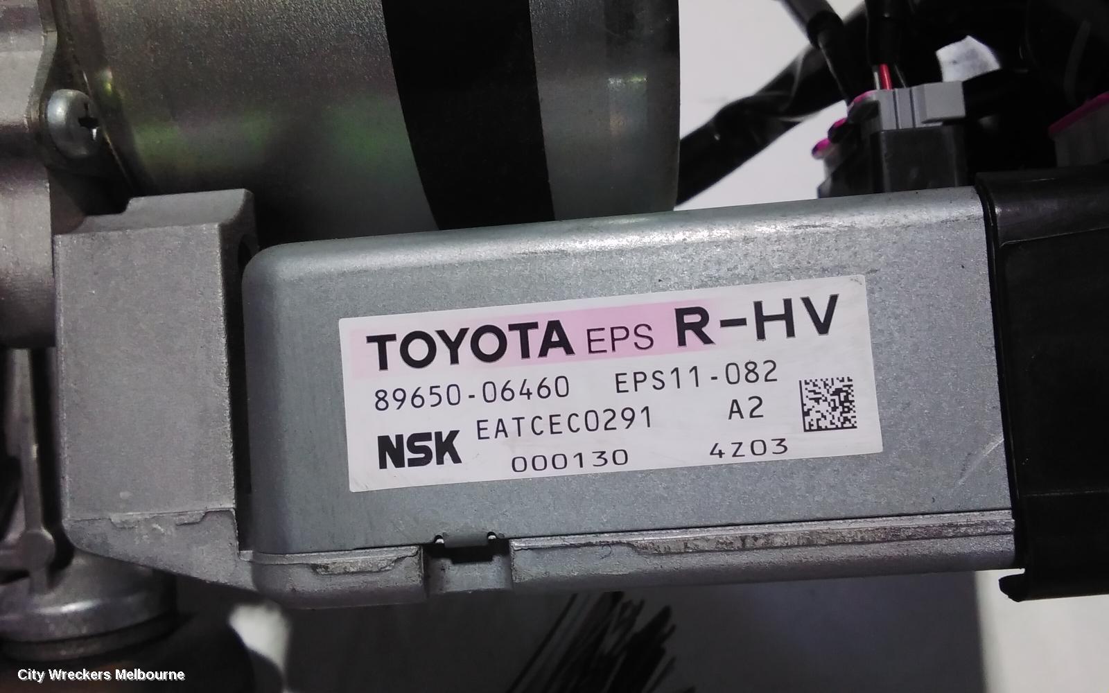 TOYOTA CAMRY STEERING COLUMN, ASV50/AVV50, 12/2011 - 10/2017