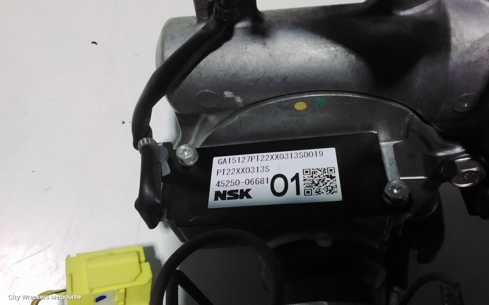 TOYOTA CAMRY STEERING COLUMN, ASV50/AVV50, 12/2011 - 10/2017