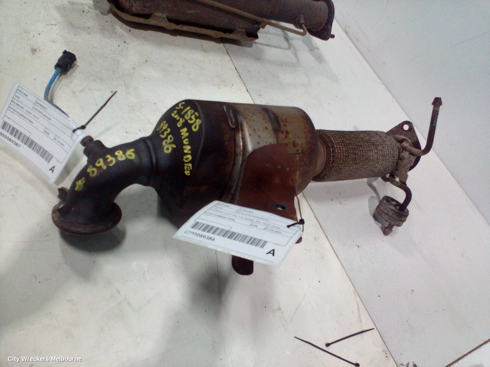 FORD MONDEO CATALYTIC CONVERTER, DOWNPIPE-CAT TYPE, 2.0, DIESEL, MA, 10/2007 - 07/2009