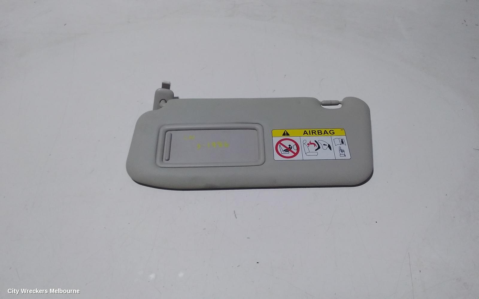 MAZDA CX5 SUNVISOR, KE, LH SIDE, 02/2012 - 12/2016