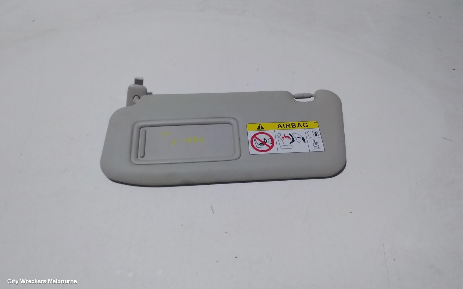 MAZDA CX5 SUNVISOR, KE, LH SIDE, 02/2012 - 12/2016