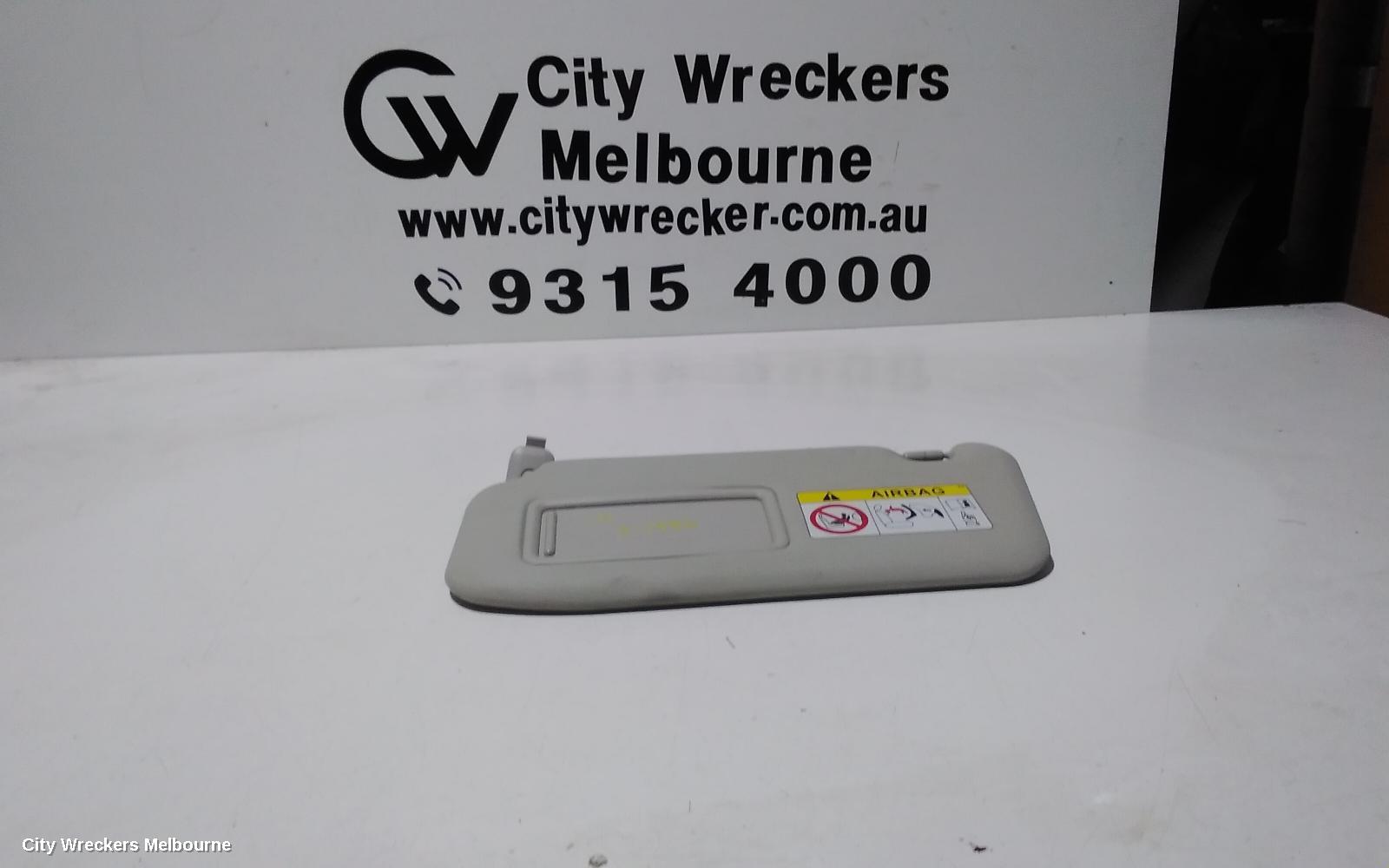 MAZDA CX5 SUNVISOR, KE, LH SIDE, 02/2012 - 12/2016