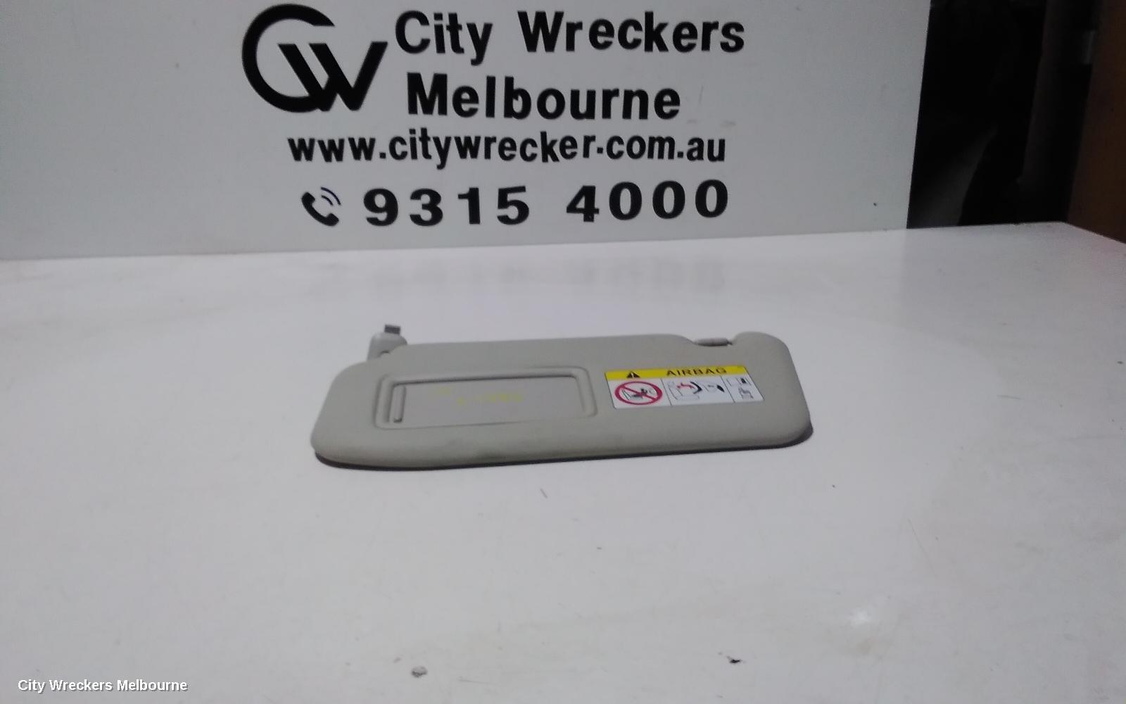 MAZDA CX5 SUNVISOR, KE, LH SIDE, 02/2012 - 12/2016