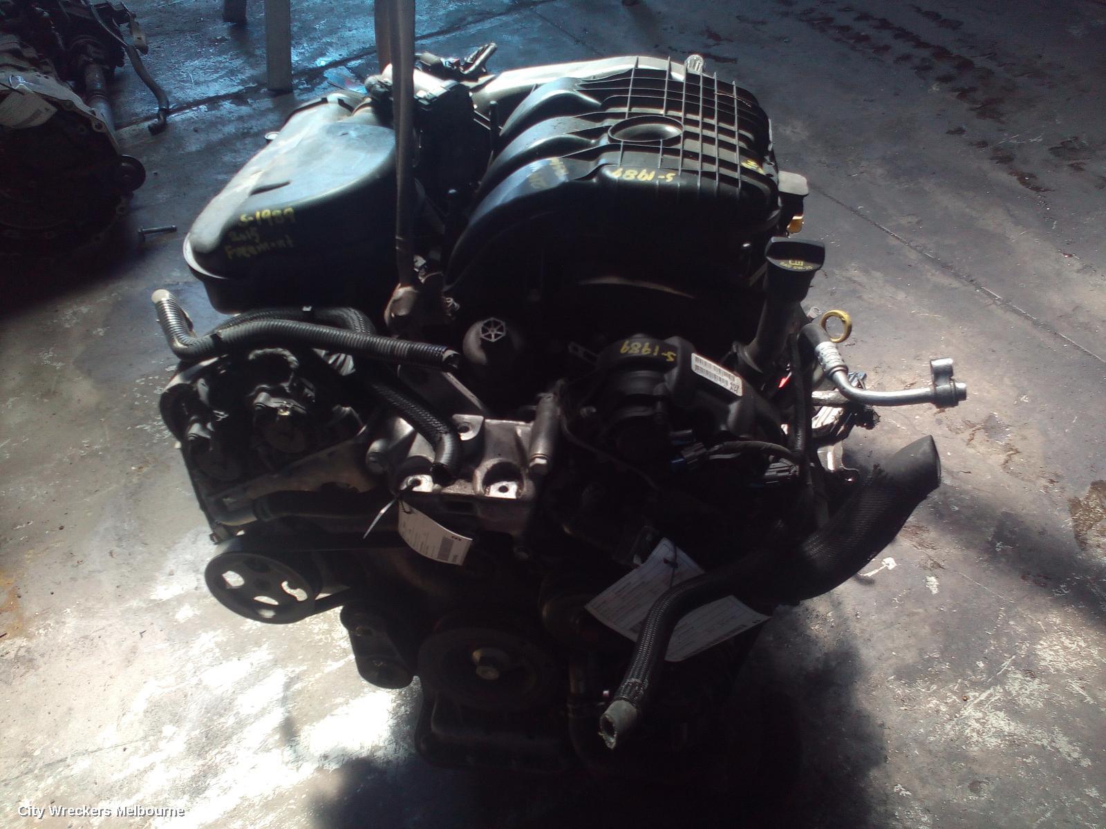 FIAT FREEMONT ENGINE, PETROL, 3.6, JF, 01/2014 - 01/2017
