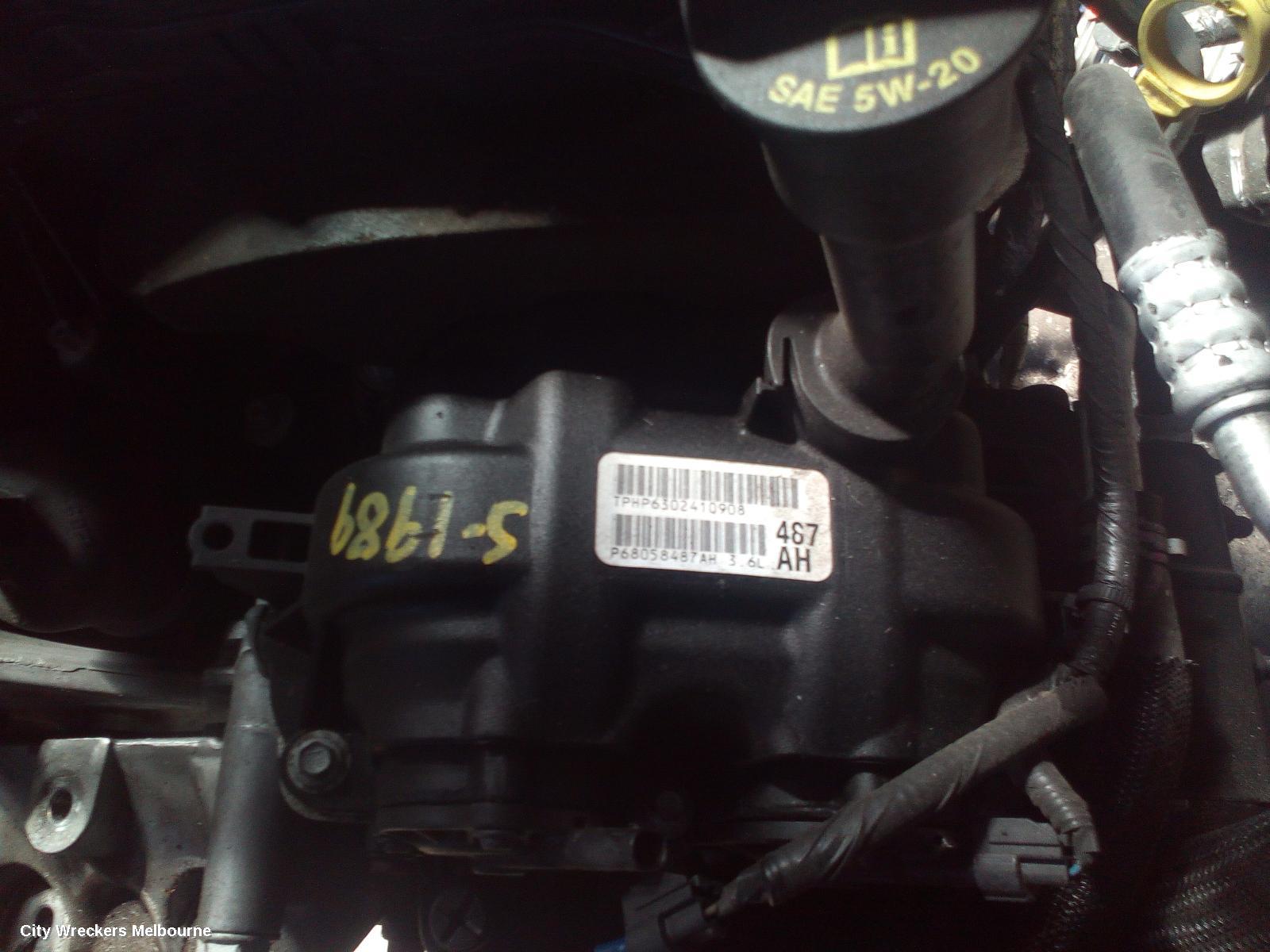 FIAT FREEMONT ENGINE, PETROL, 3.6, JF, 01/2014 - 01/2017