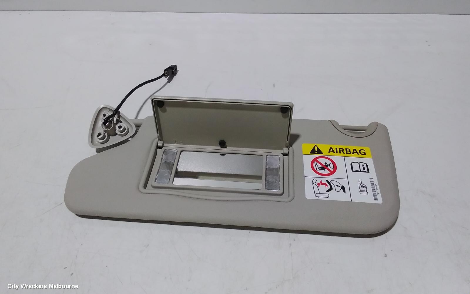 FIAT FREEMONT SUNVISOR, JF, LH SIDE, 04/2013 - 01/2017