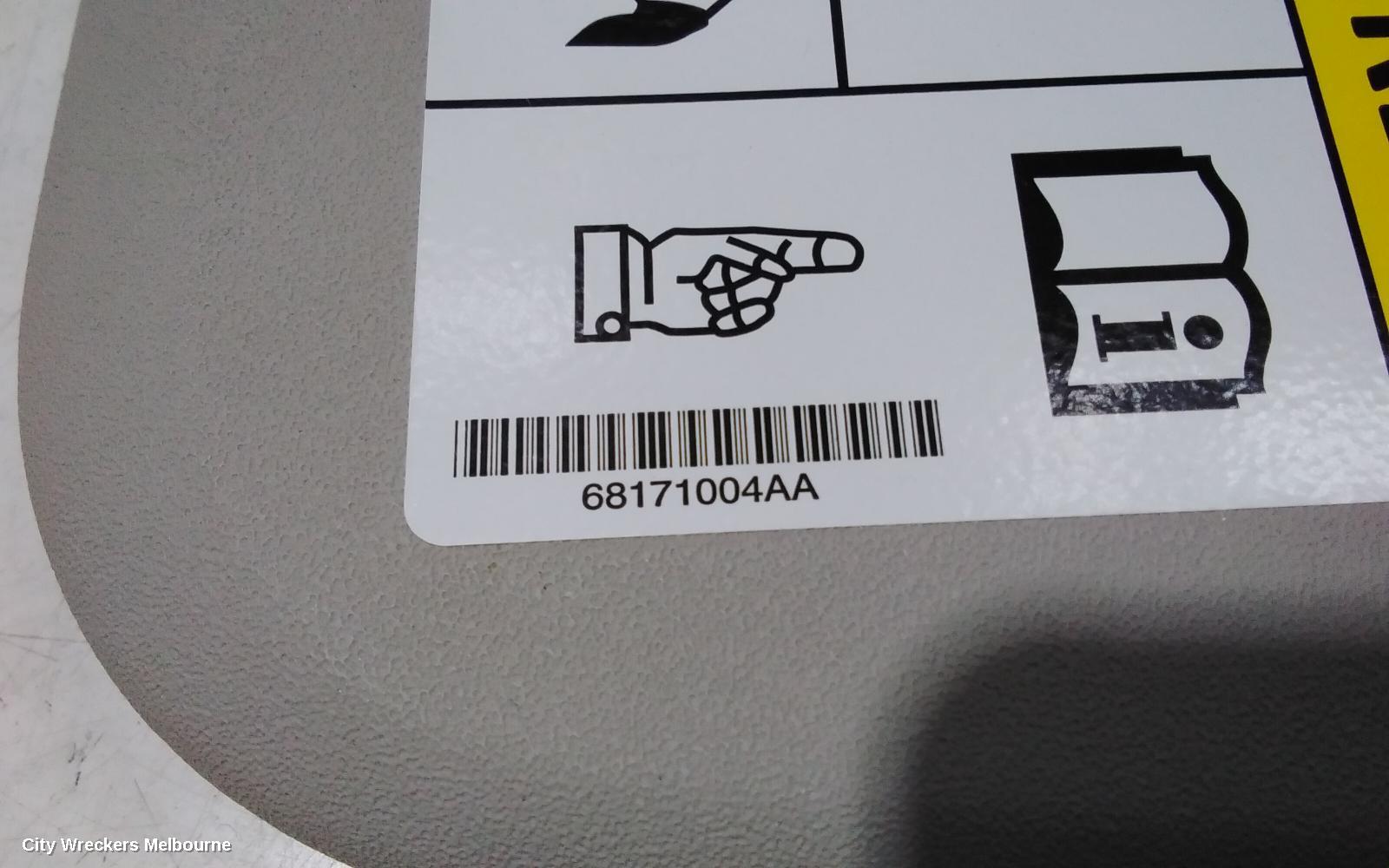 FIAT FREEMONT SUNVISOR, JF, LH SIDE, 04/2013 - 01/2017
