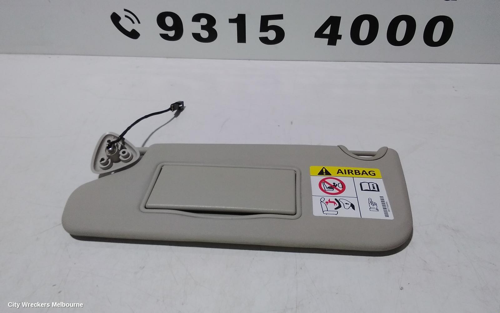 FIAT FREEMONT SUNVISOR, JF, LH SIDE, 04/2013 - 01/2017