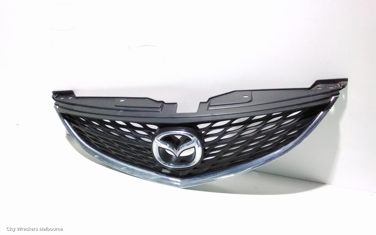 MAZDA 6 GRILLE, RADIATOR GRILLE, GH, SEDAN/WAGON/HATCH, CLASSIC/LUXURY TYPE, NON RADAR, 02/2008 - 02/2010