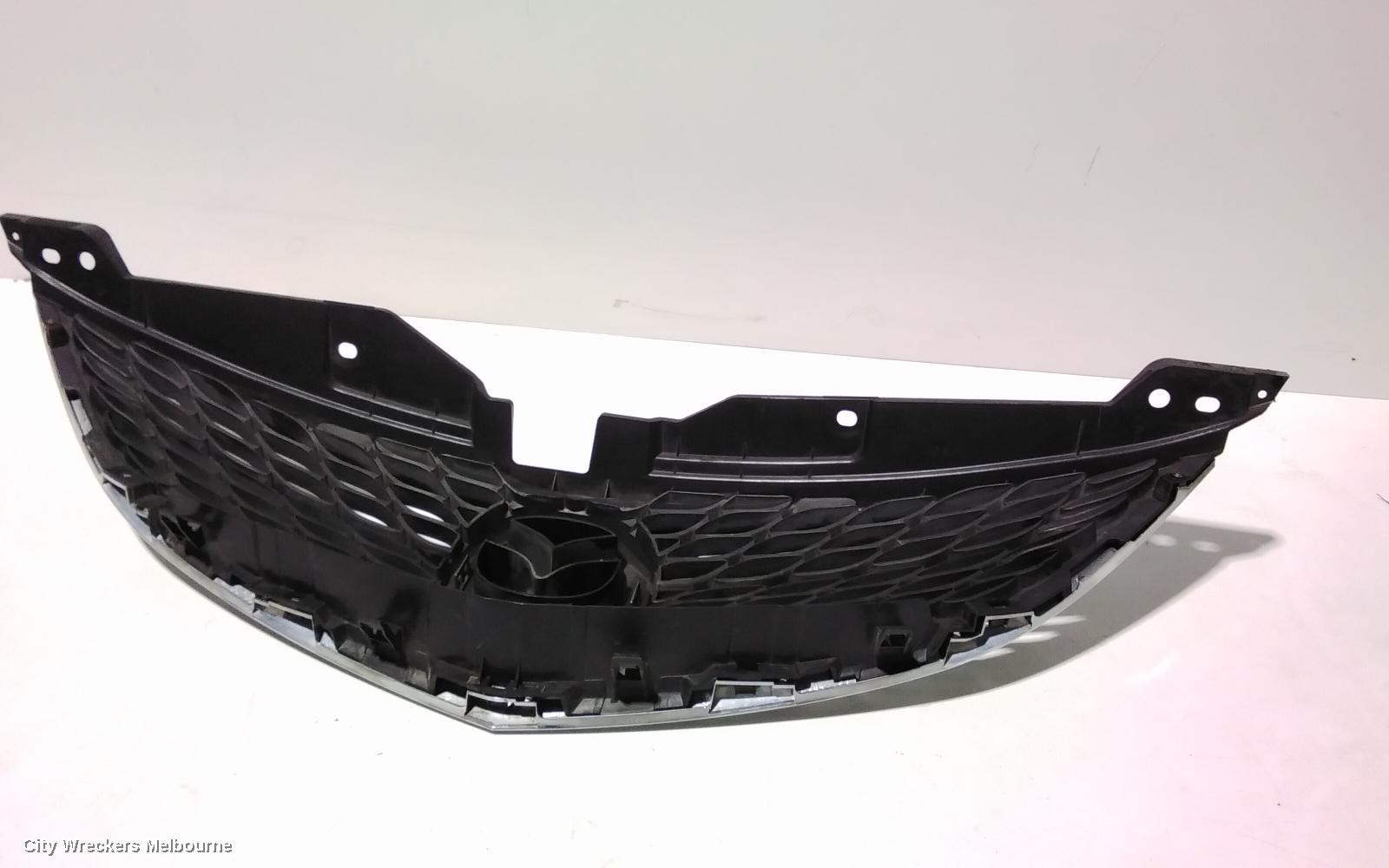 MAZDA 6 GRILLE, RADIATOR GRILLE, GH, SEDAN/WAGON/HATCH, CLASSIC/LUXURY TYPE, NON RADAR, 02/2008 - 02/2010