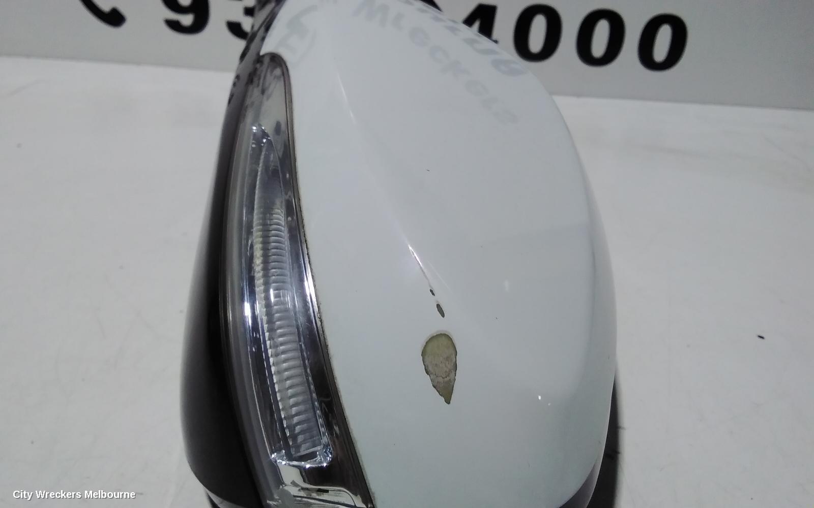 HYUNDAI VELOSTER LEFT DOOR MIRROR, FS, POWER FOLDING, HEATED TYPE, 10/2011 - 02/2018