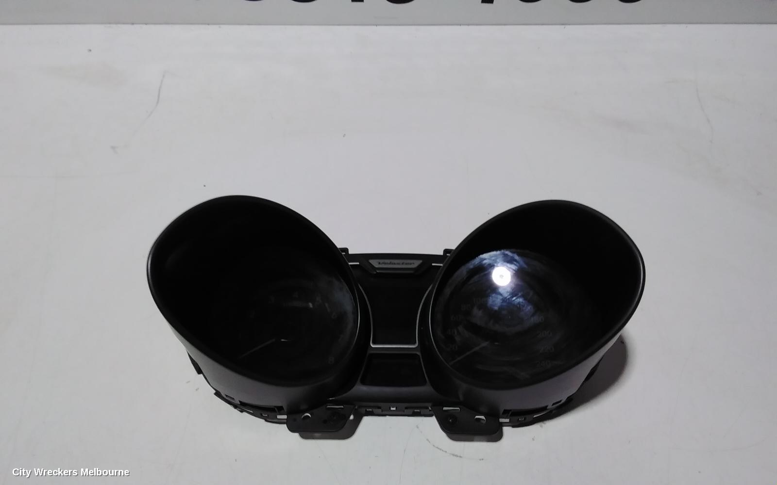 HYUNDAI VELOSTER INSTRUMENT CLUSTER, AUTO, W/ BADGE ON TOP (SPEEDO TILL 240), NON TURBO/TURBO TYPE, FS, 12/2011 - 02/2018