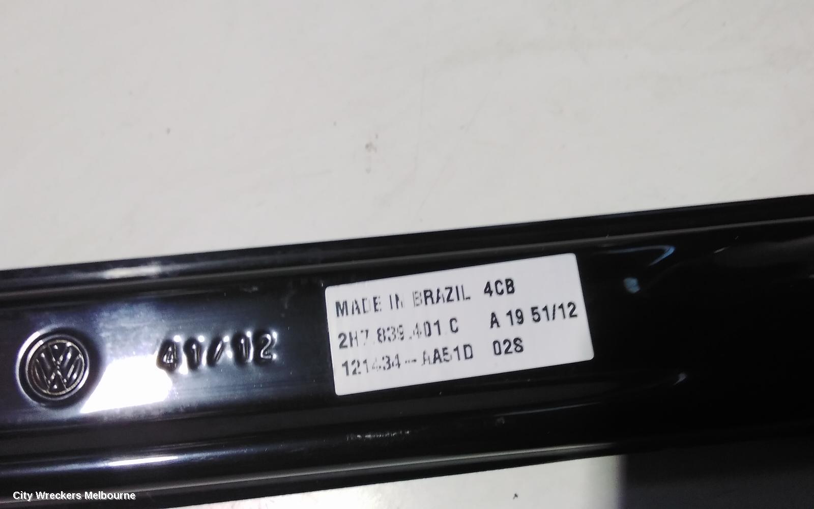 VOLKSWAGEN AMAROK LEFT REAR WND REG/MOTOR, 2H, 12/2010 ONWARDS