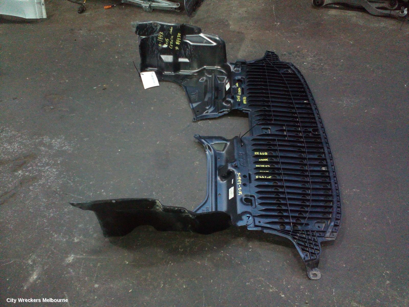TOYOTA COROLLA LOWER ENGINE SPLASH TRAY, FRONT, HATCH, ZRE182/ZRE186, 10/2012 - 06/2018