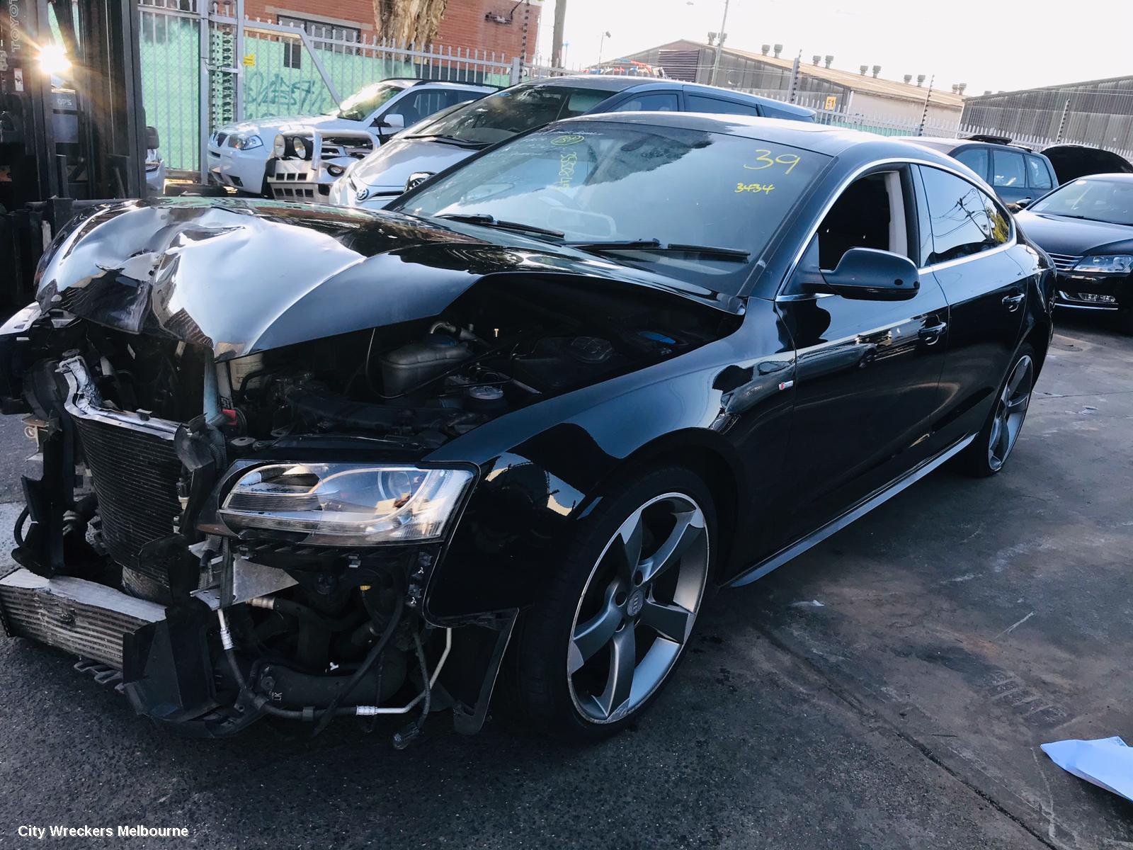 AUDI A5 COMPLETE VEHICLE, 8T, A5/S5, HATCH, 08/2011 - 11/2016
