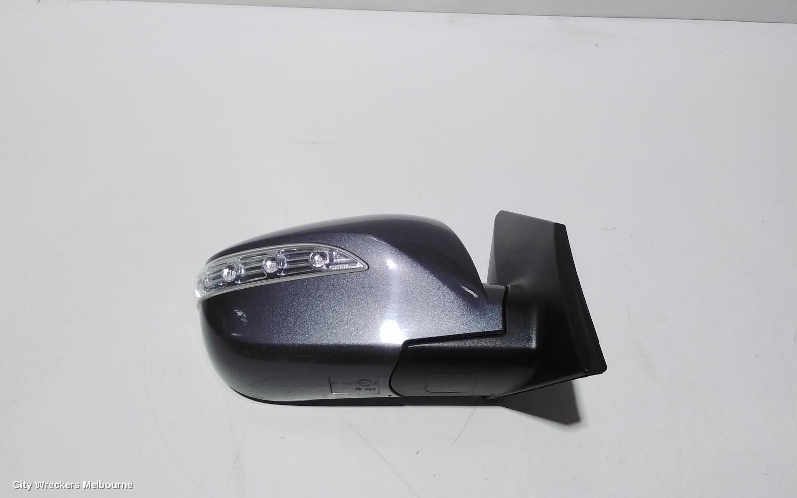 HYUNDAI IX35 RIGHT DOOR MIRROR, LM SERIES, POWER FOLD (8 PIN), 11/2009 - 01/2016