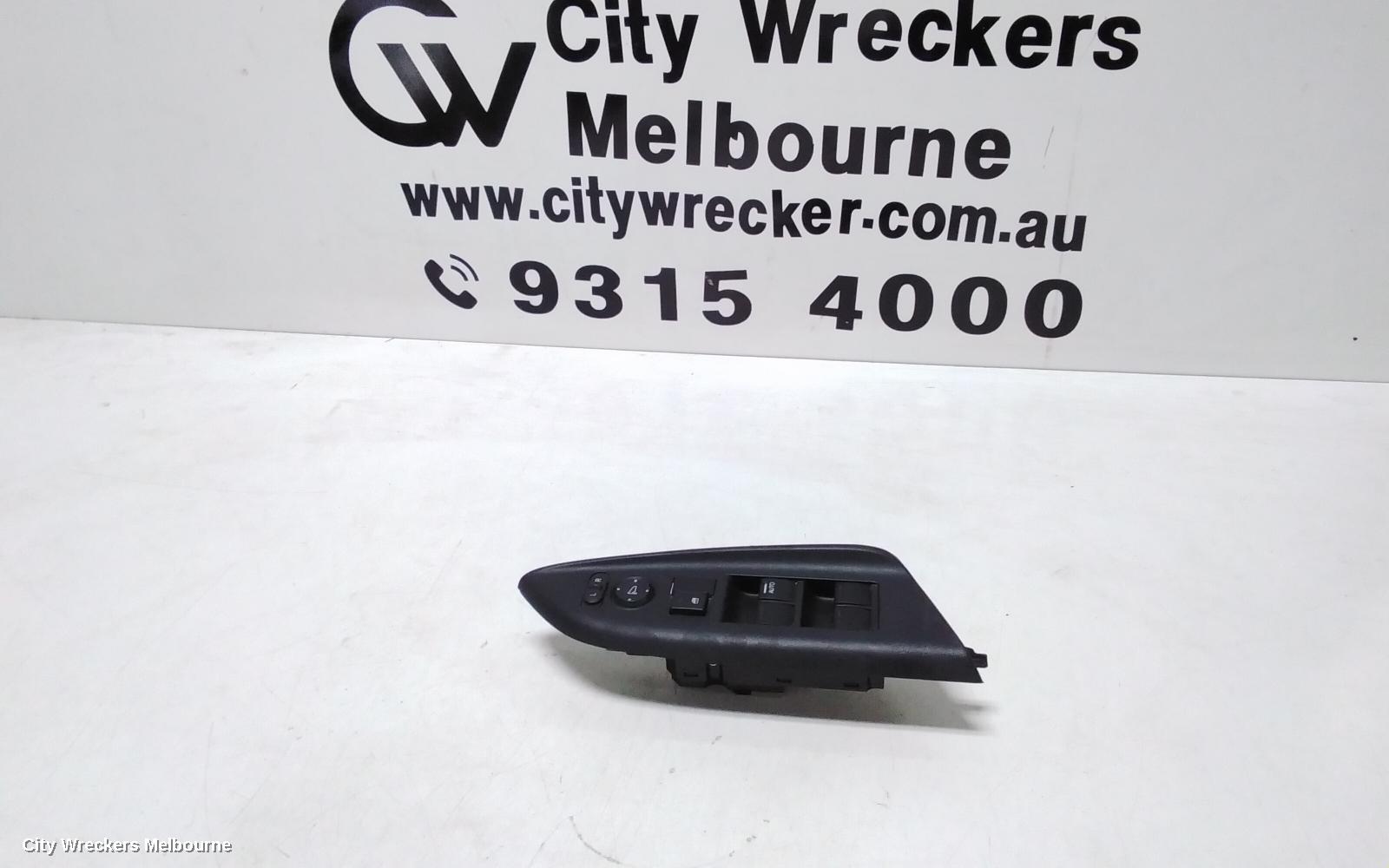 HONDA JAZZ PWR DR WIND SWITCH, RH FRONT (MASTER SWITCH), GF/GK, NON CENTRAL LOCK BUTTON TYPE, 07/2014 - 12/2020